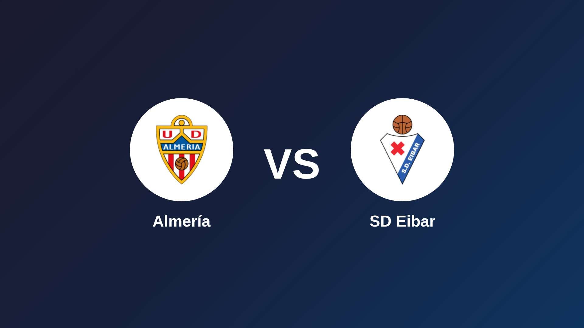 Almería vs SD Eibar