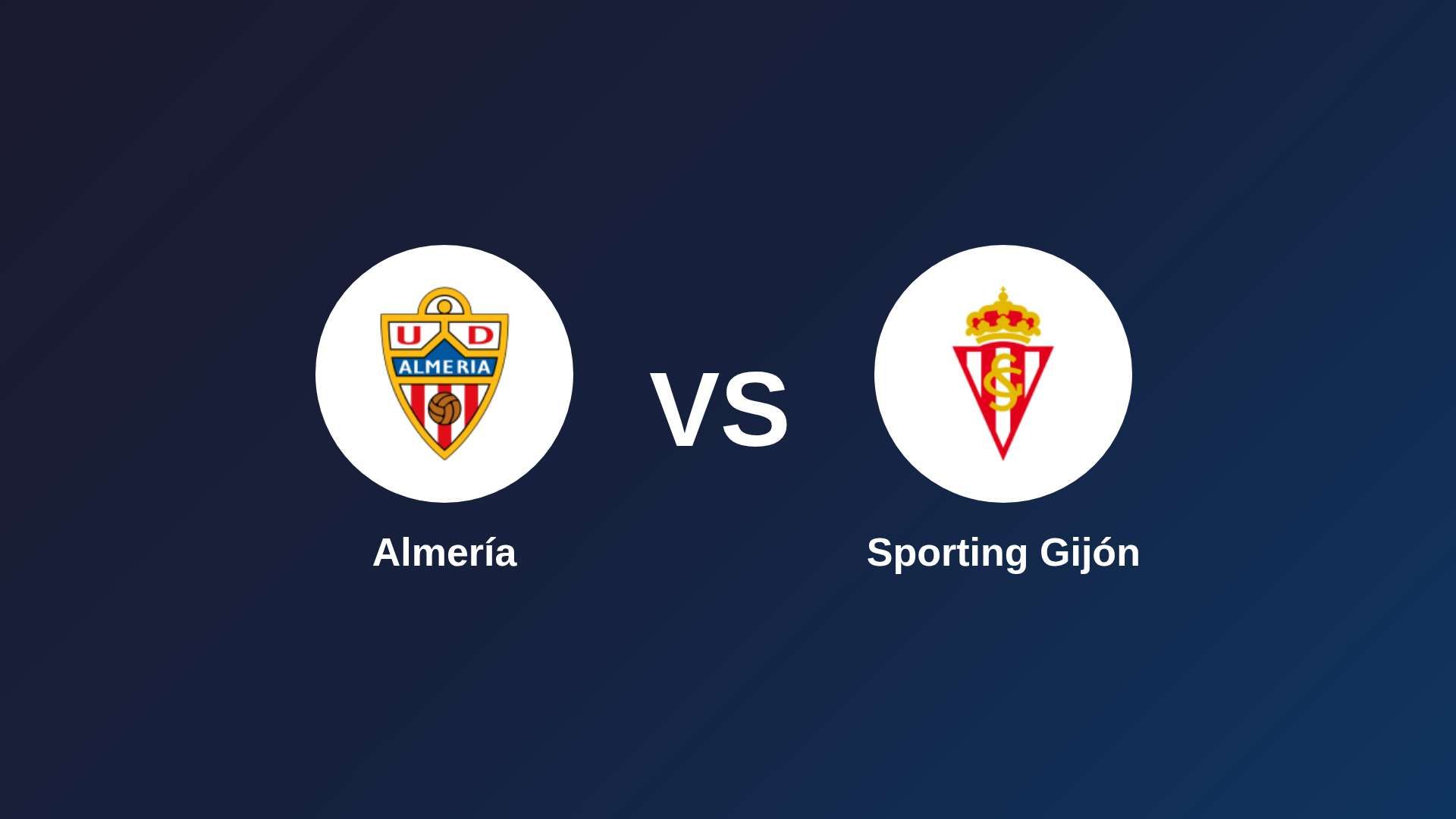 Almería vs Sporting Gijón