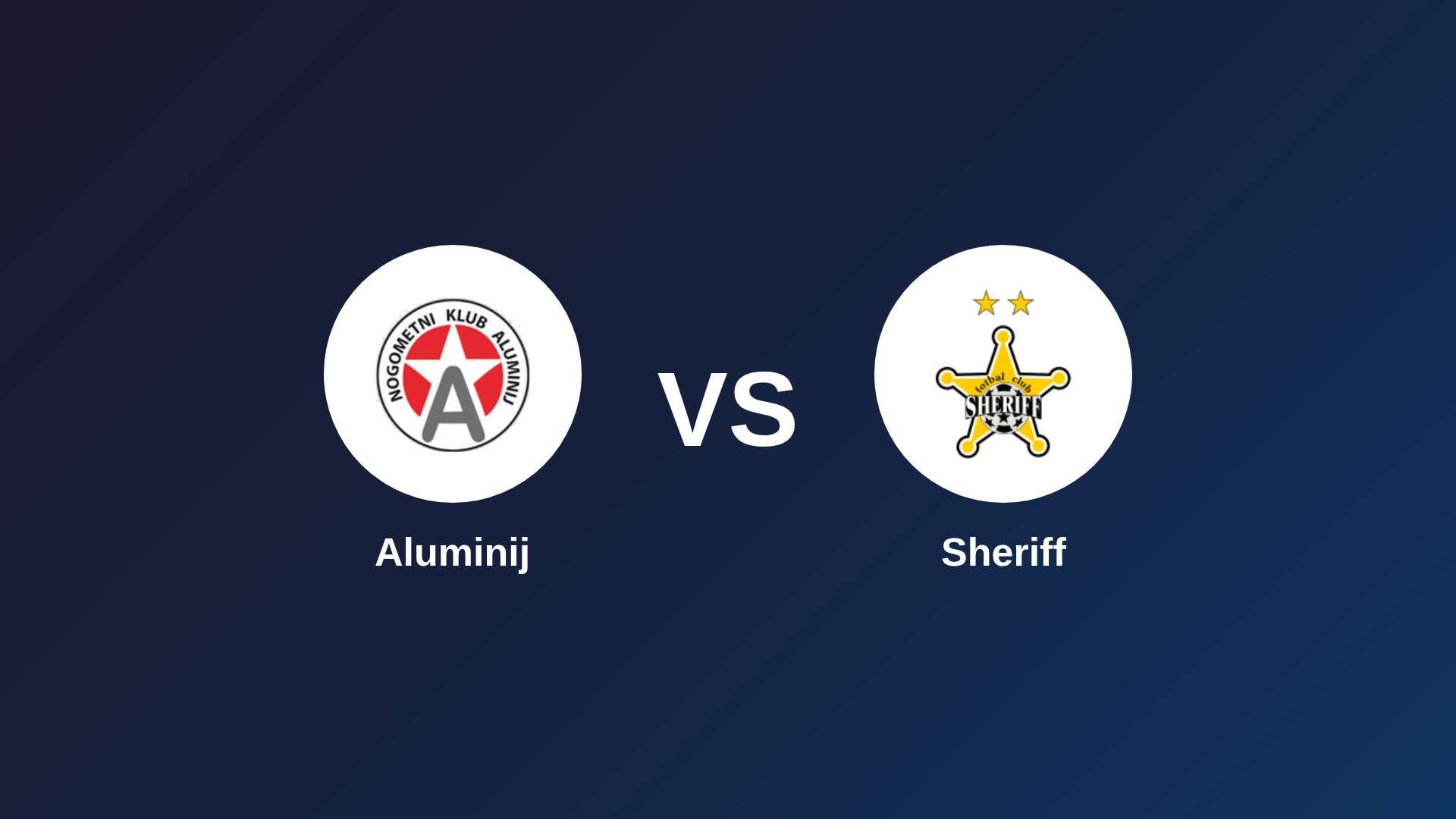 Aluminij vs Sheriff
