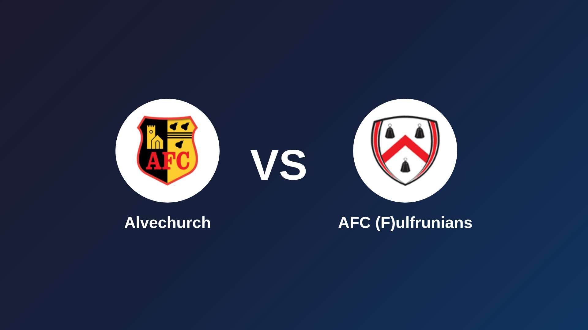 Alvechurch vs AFC (F)ulfrunians