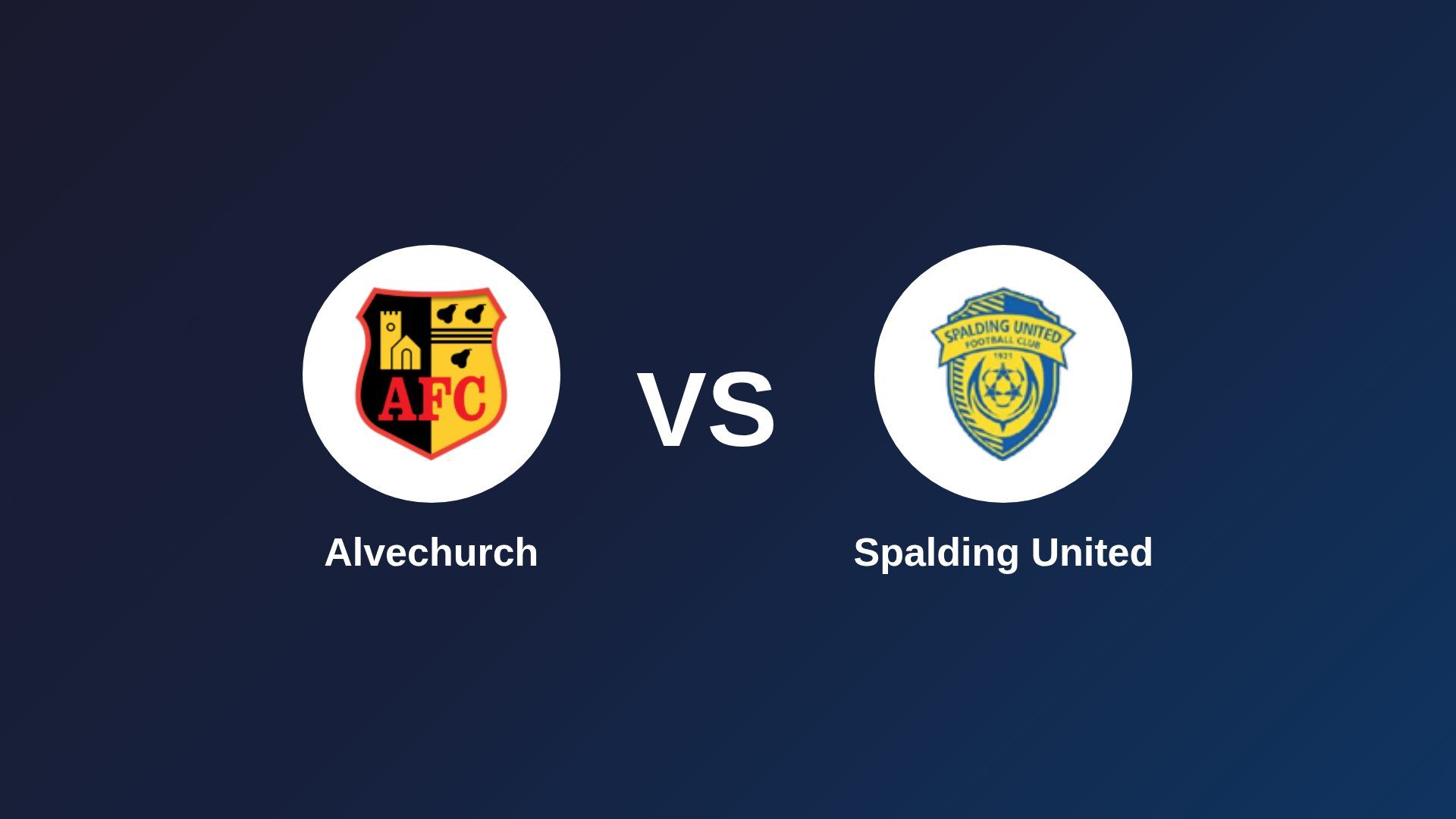 Alvechurch vs Spalding United