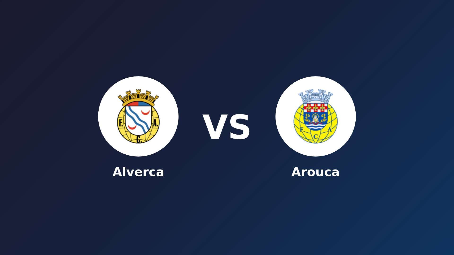 Alverca vs Arouca