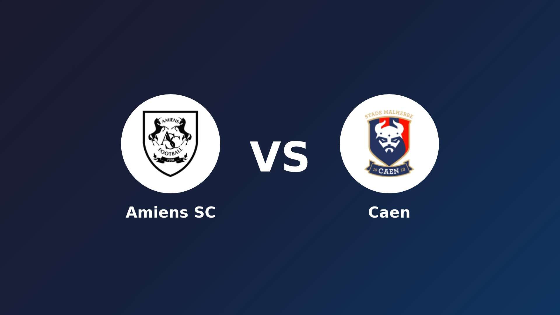 Amiens SC vs Caen