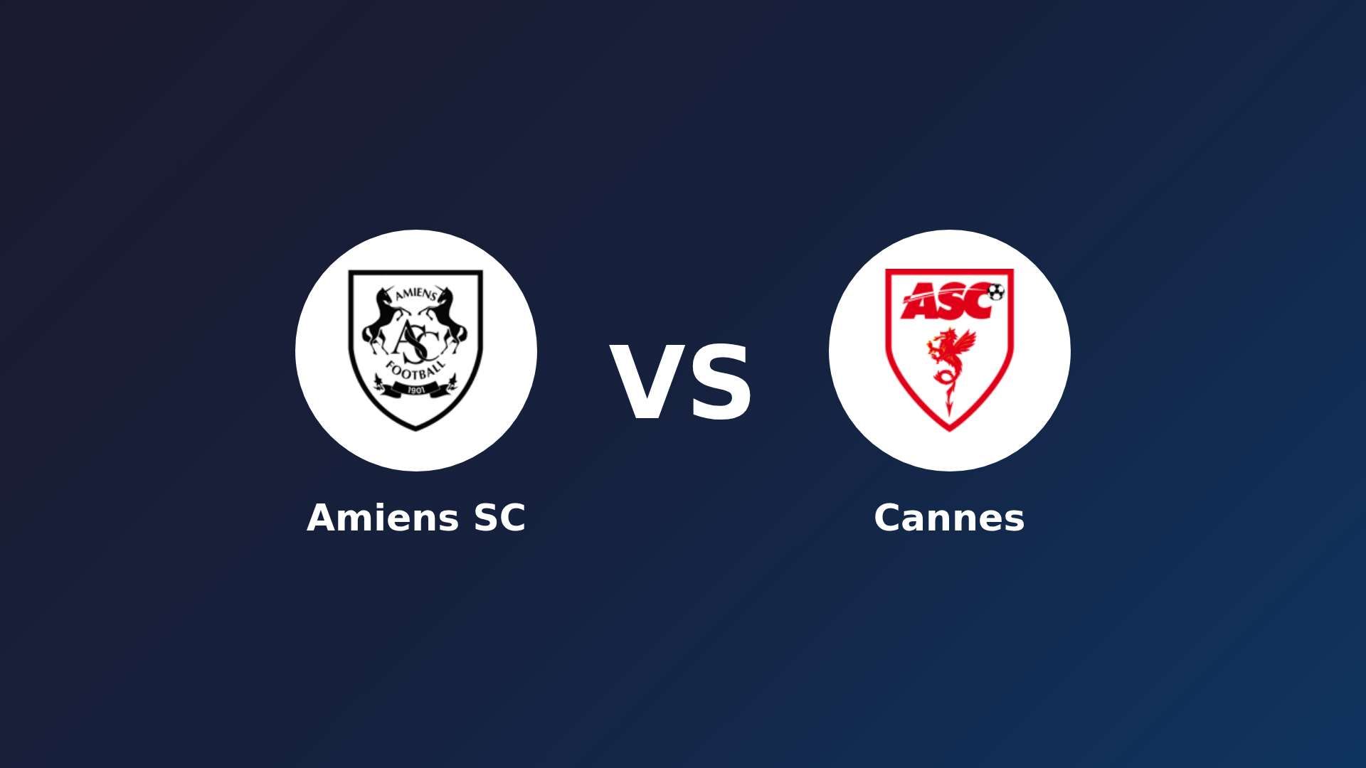 Amiens SC vs Cannes