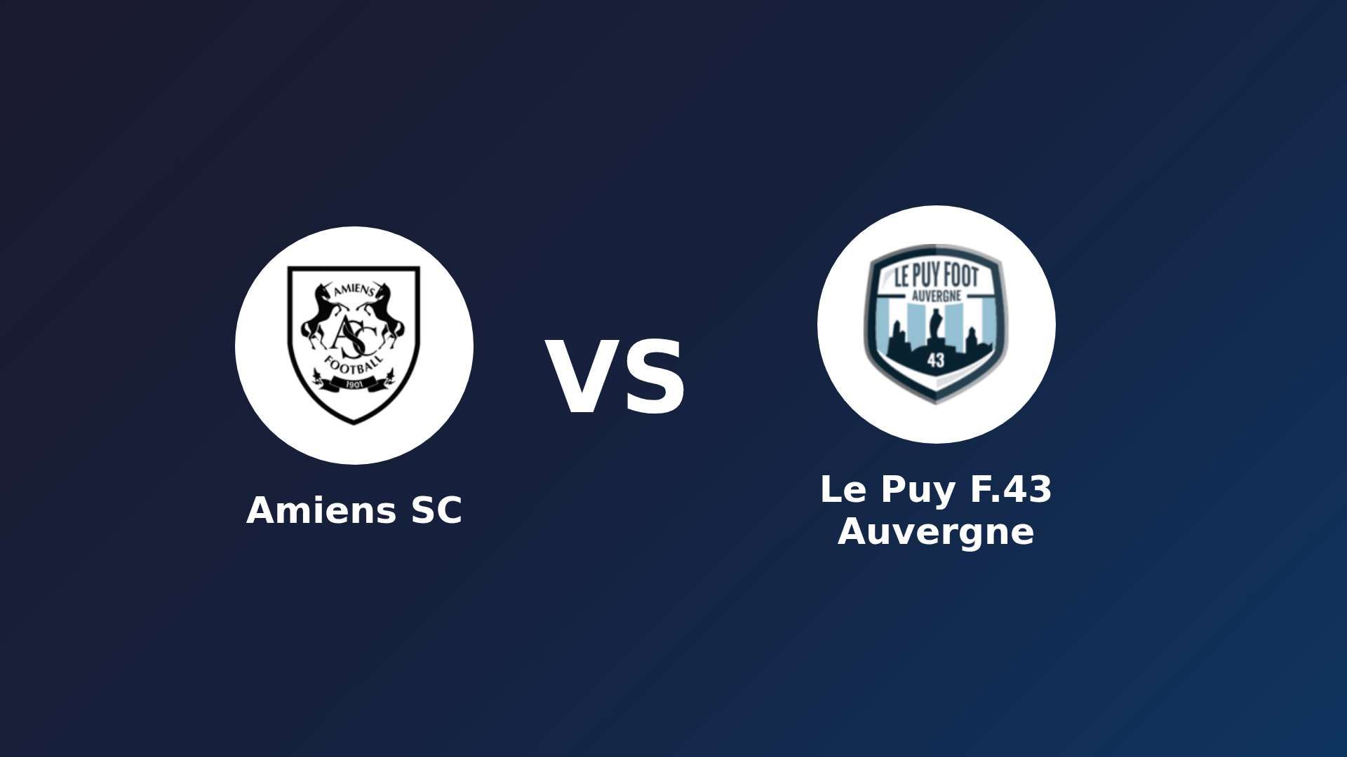Amiens SC vs Le Puy-en-Velay