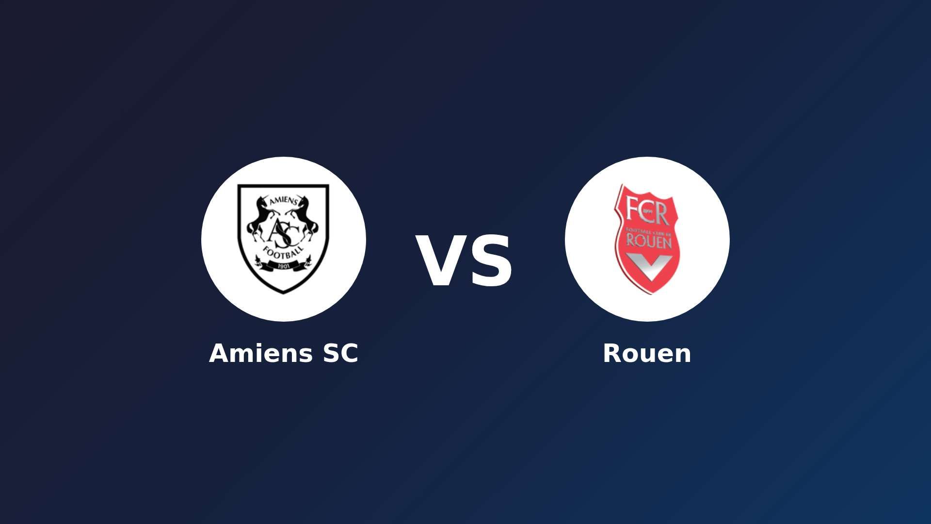 Amiens SC vs Rouen