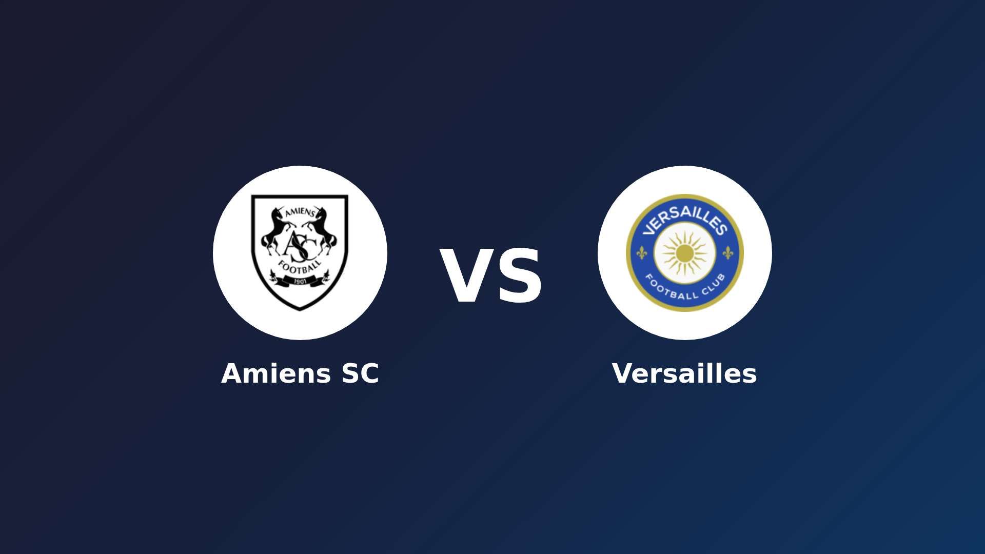 Amiens SC vs Versailles