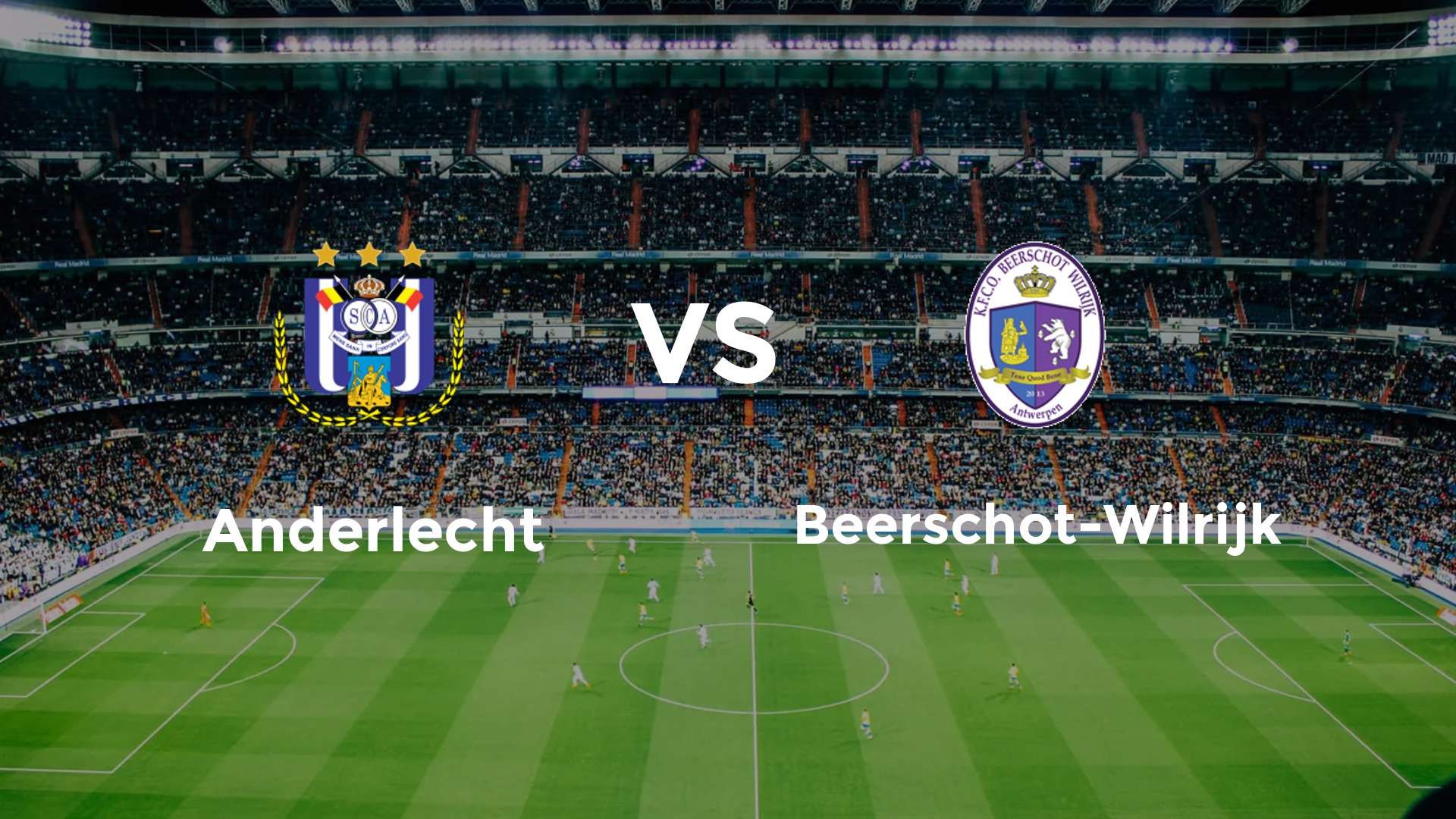Anderlecht vs K. Beerschot V.A.