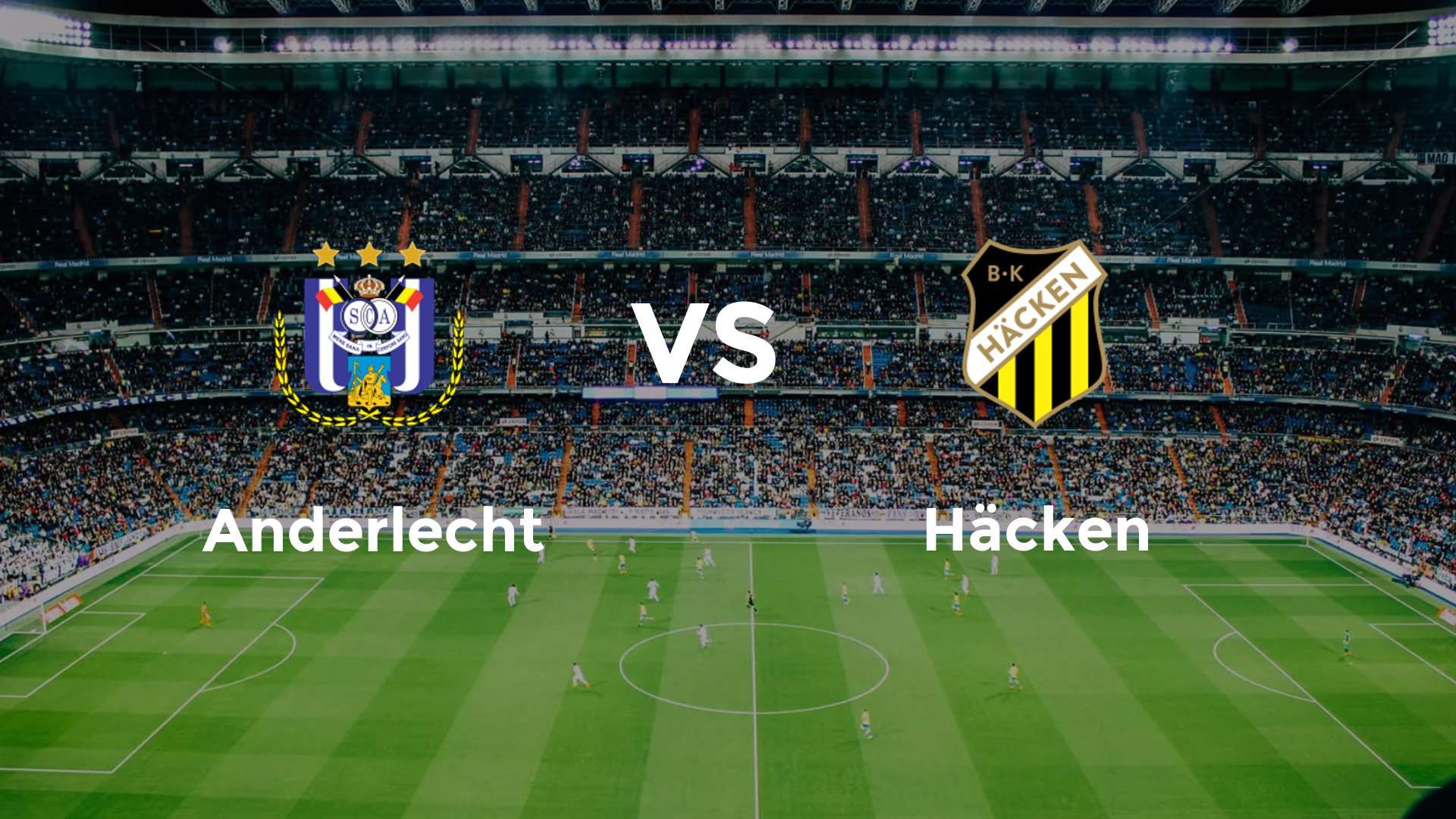 Anderlecht vs Häcken
