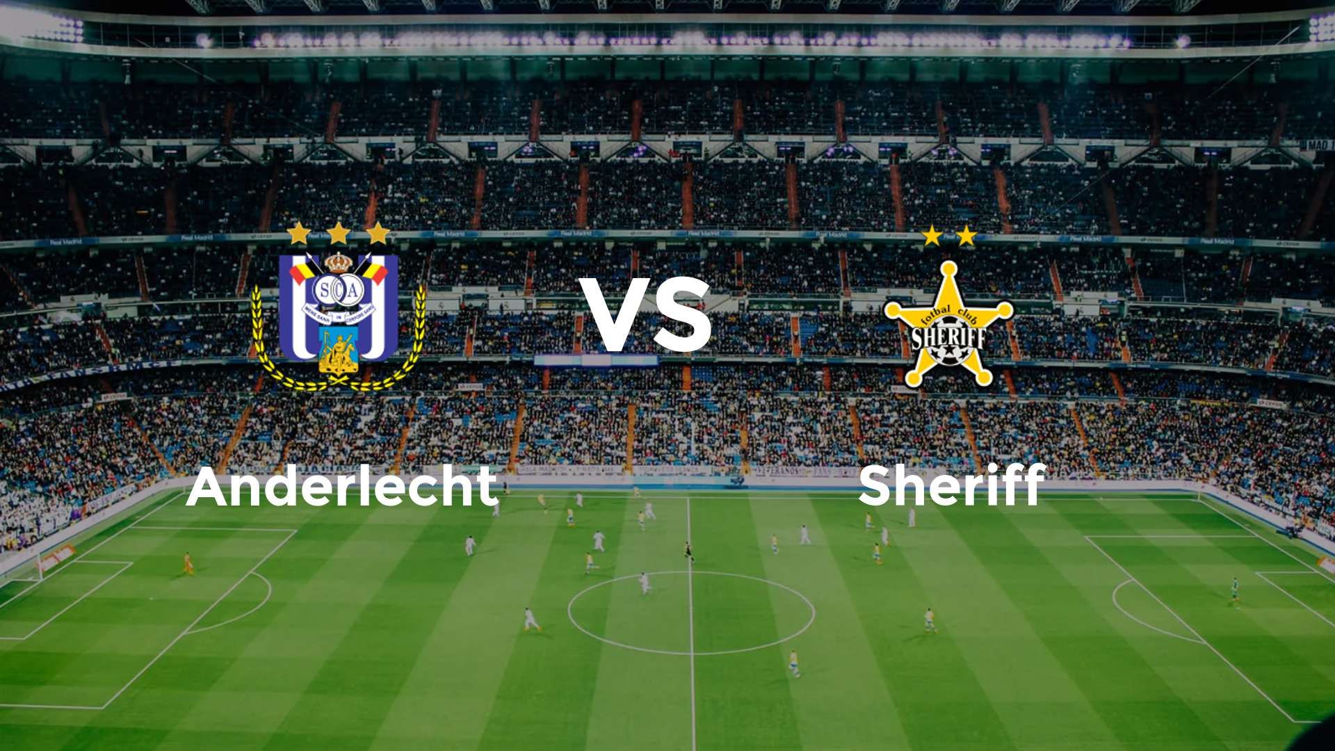 Anderlecht vs Sheriff