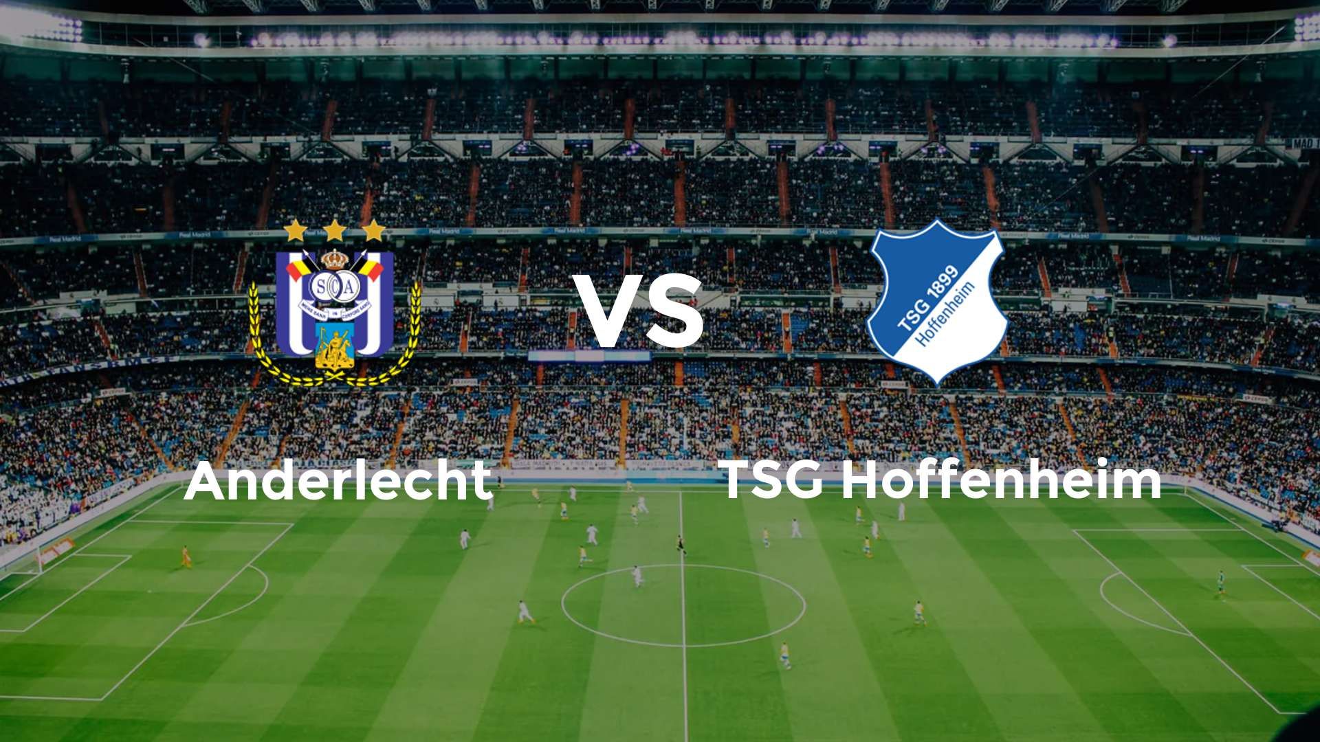 Anderlecht vs TSG Hoffenheim