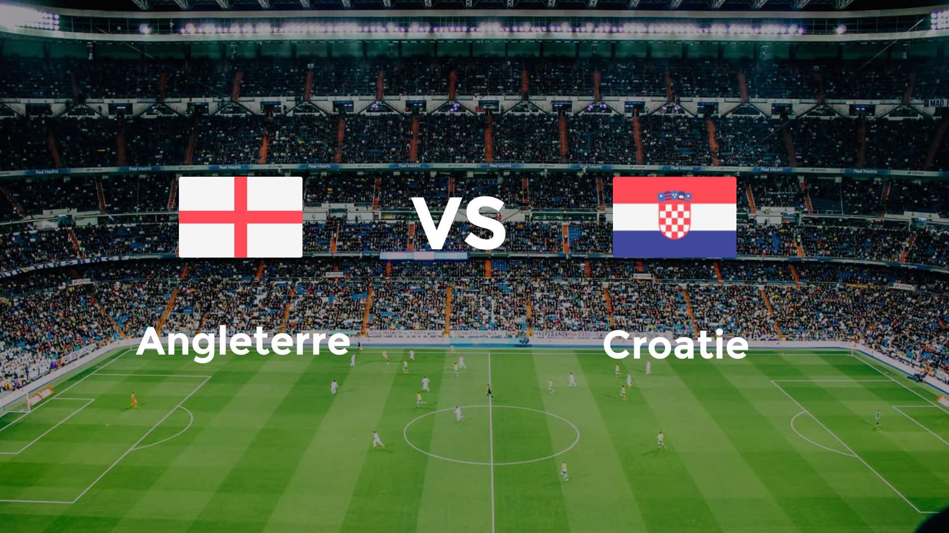 Angleterre vs Croatie