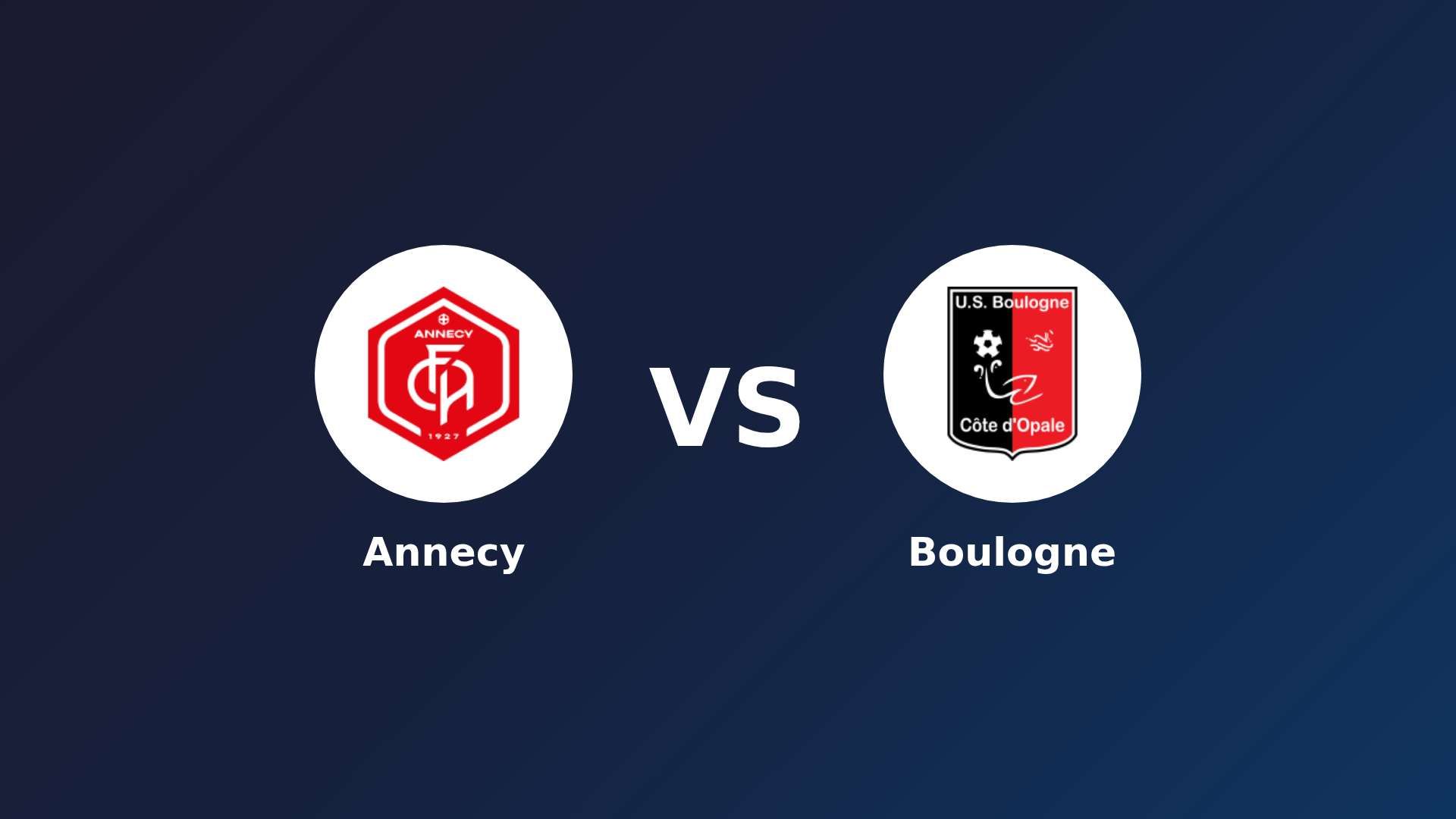Annecy vs Boulogne