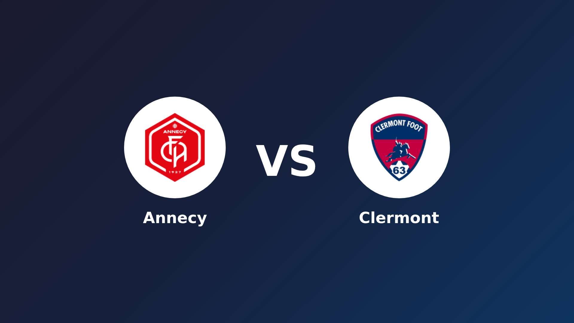 Annecy vs Clermont