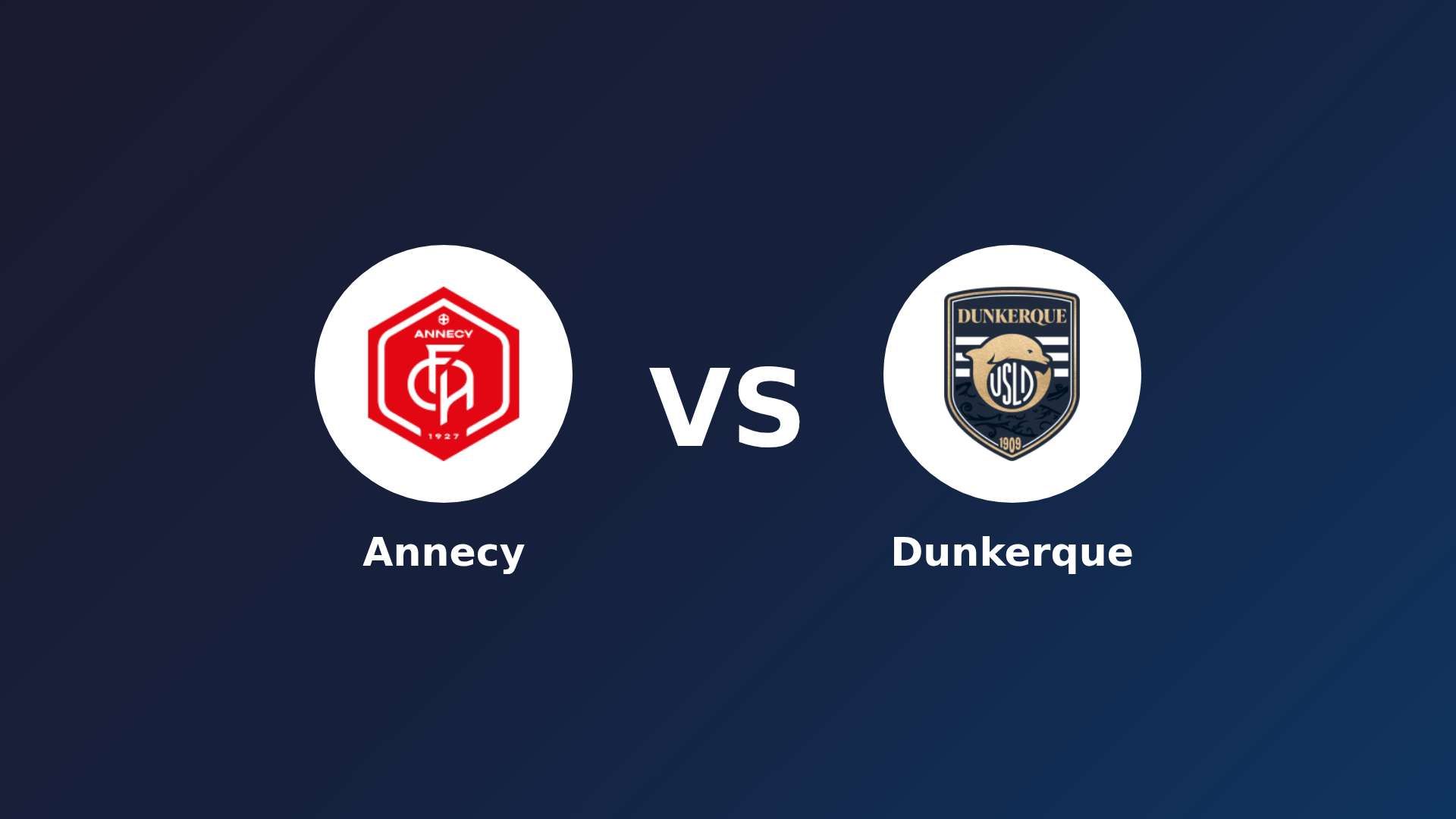 Annecy vs Dunkerque