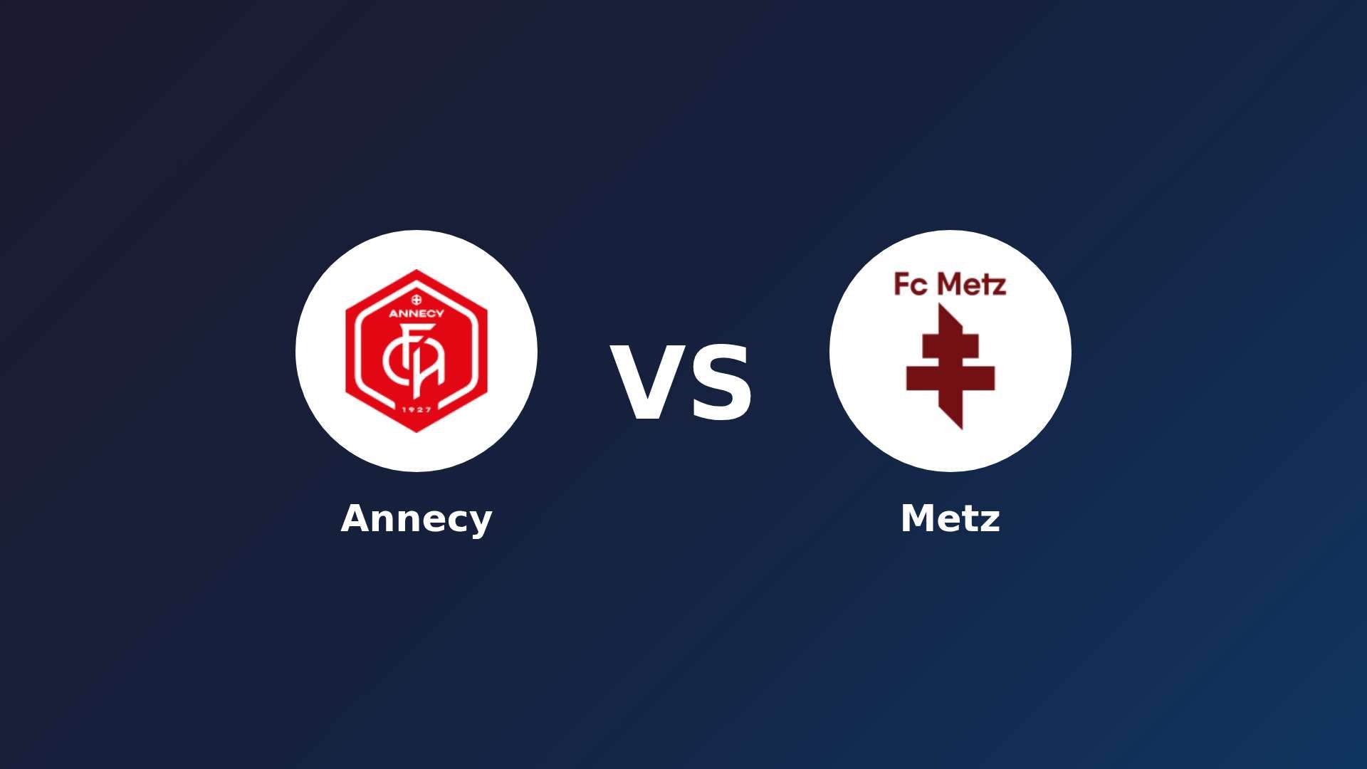 Annecy vs Metz