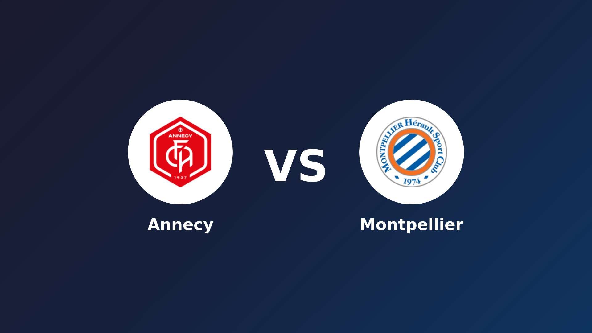 Annecy vs Montpellier