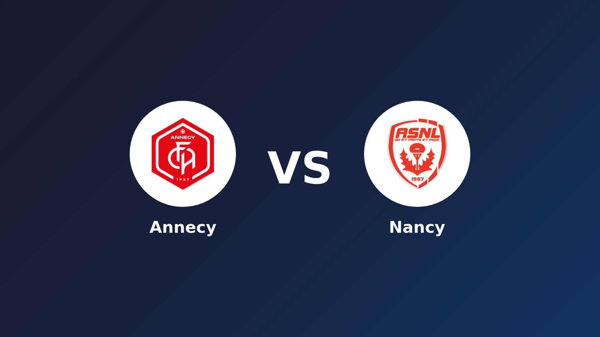 Annecy vs Nancy
