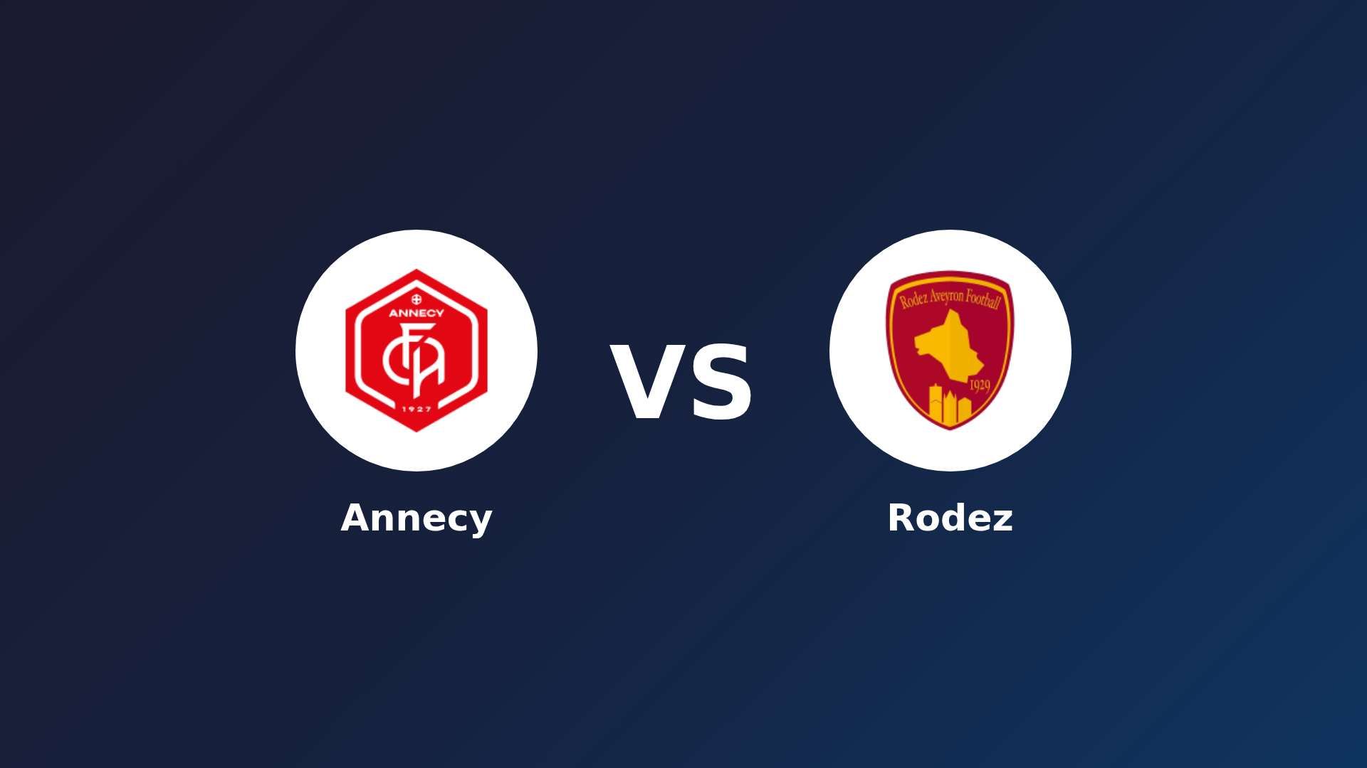 Annecy vs Rodez