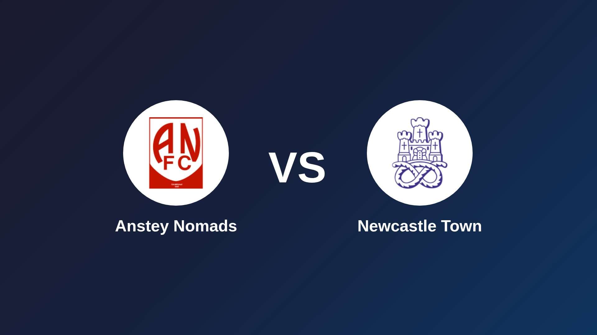Anstey Nomads vs Newcastle Town