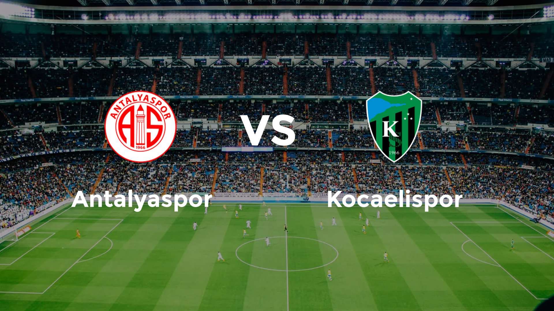 Antalyaspor vs Kocaelispor