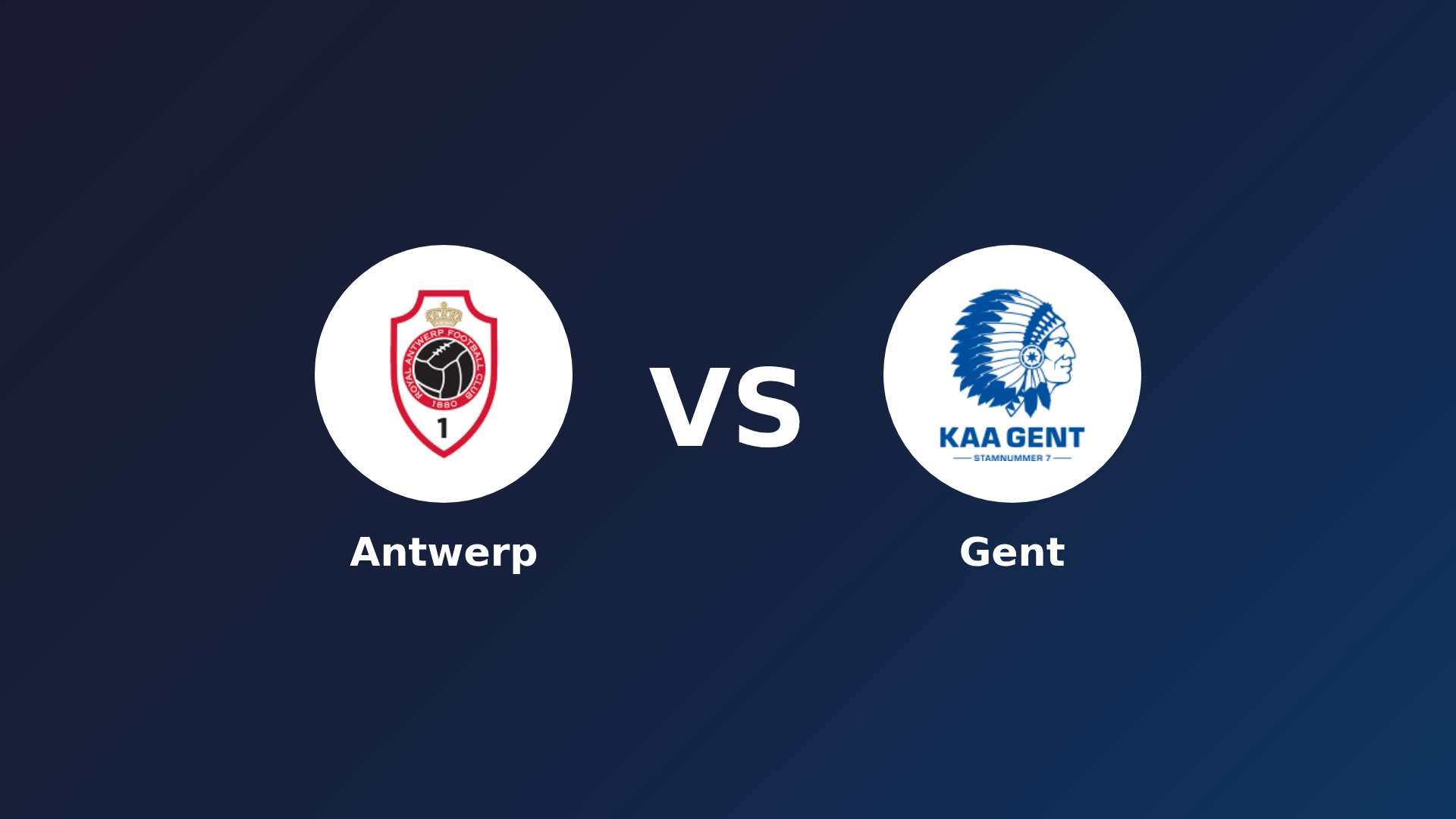 Antwerp vs Gent