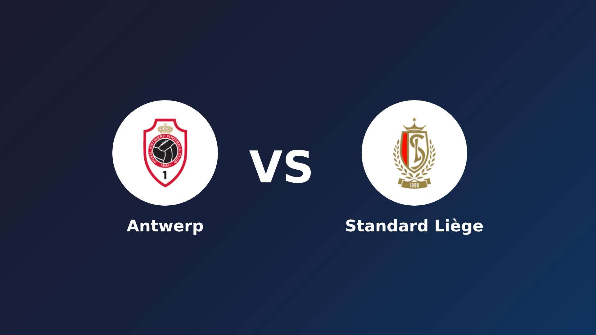 Antwerp vs Standard Liège