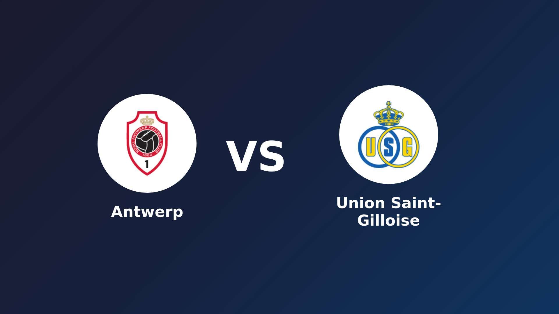 Antwerp vs Union Saint-Gilloise