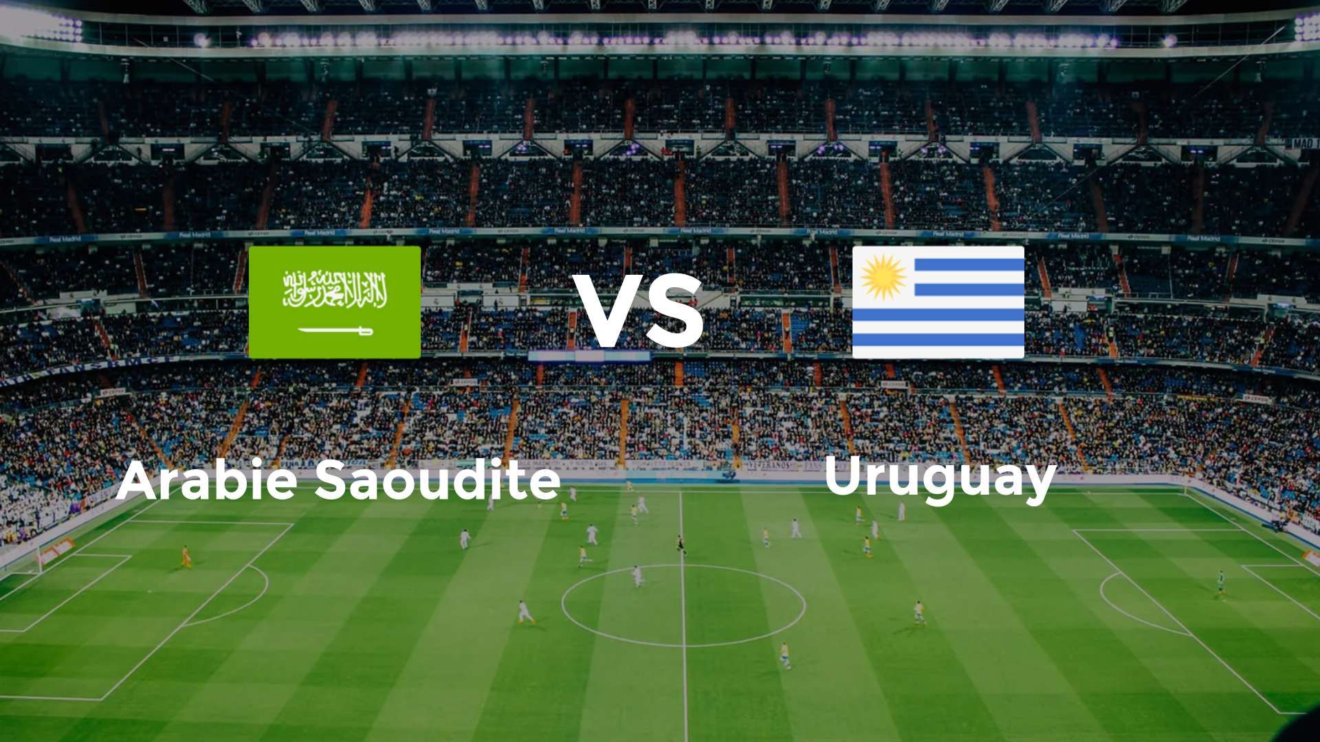 Arabie Saoudite vs Uruguay