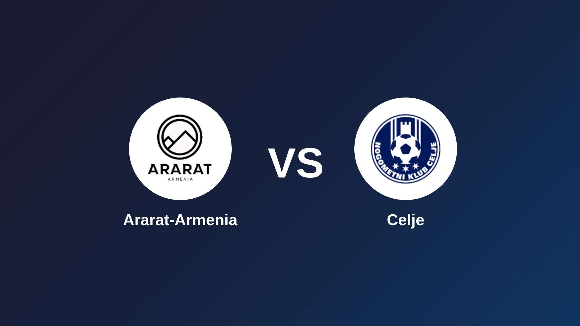 Ararat-Armenia vs Celje