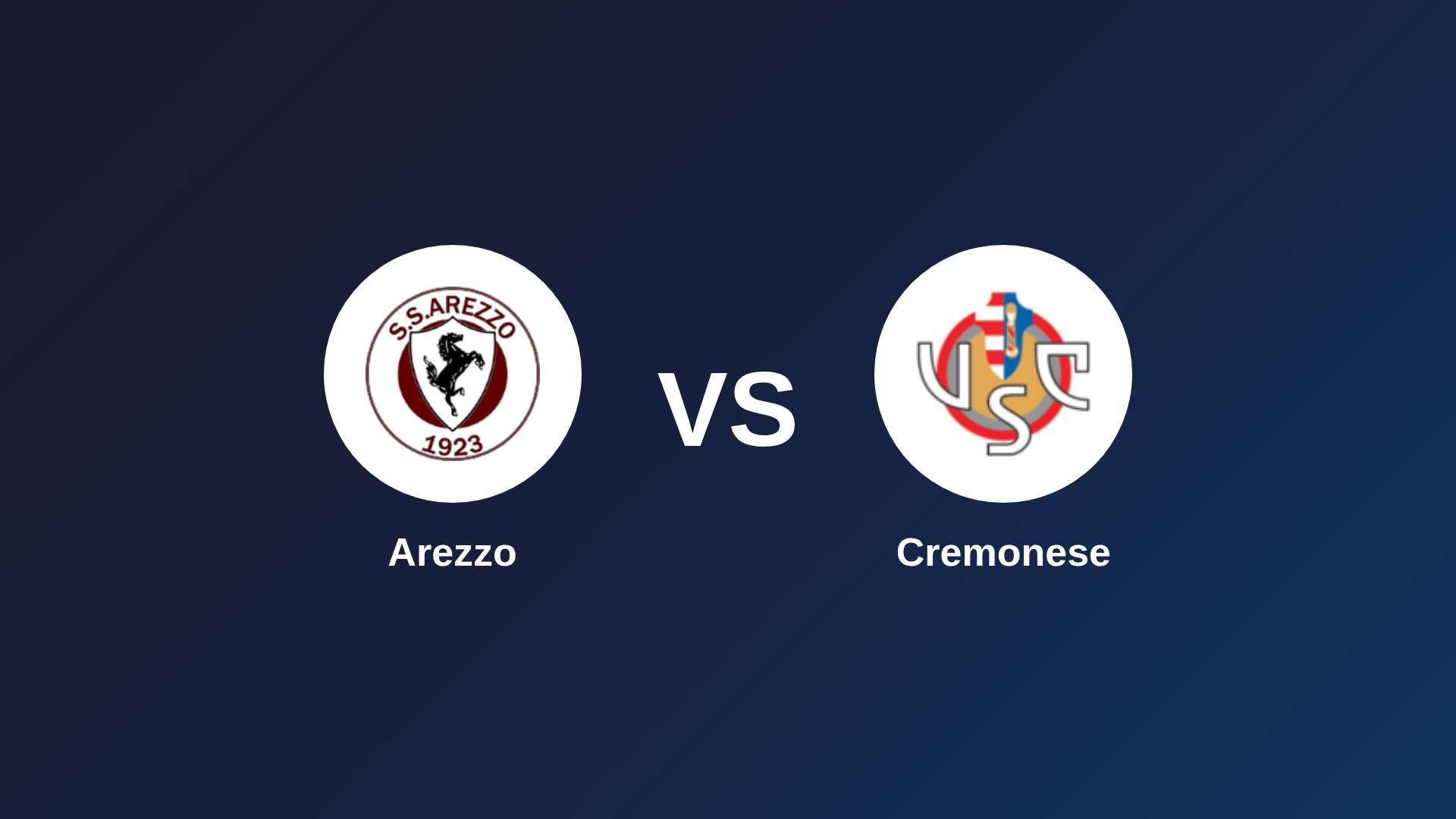 Arezzo vs Cremonese