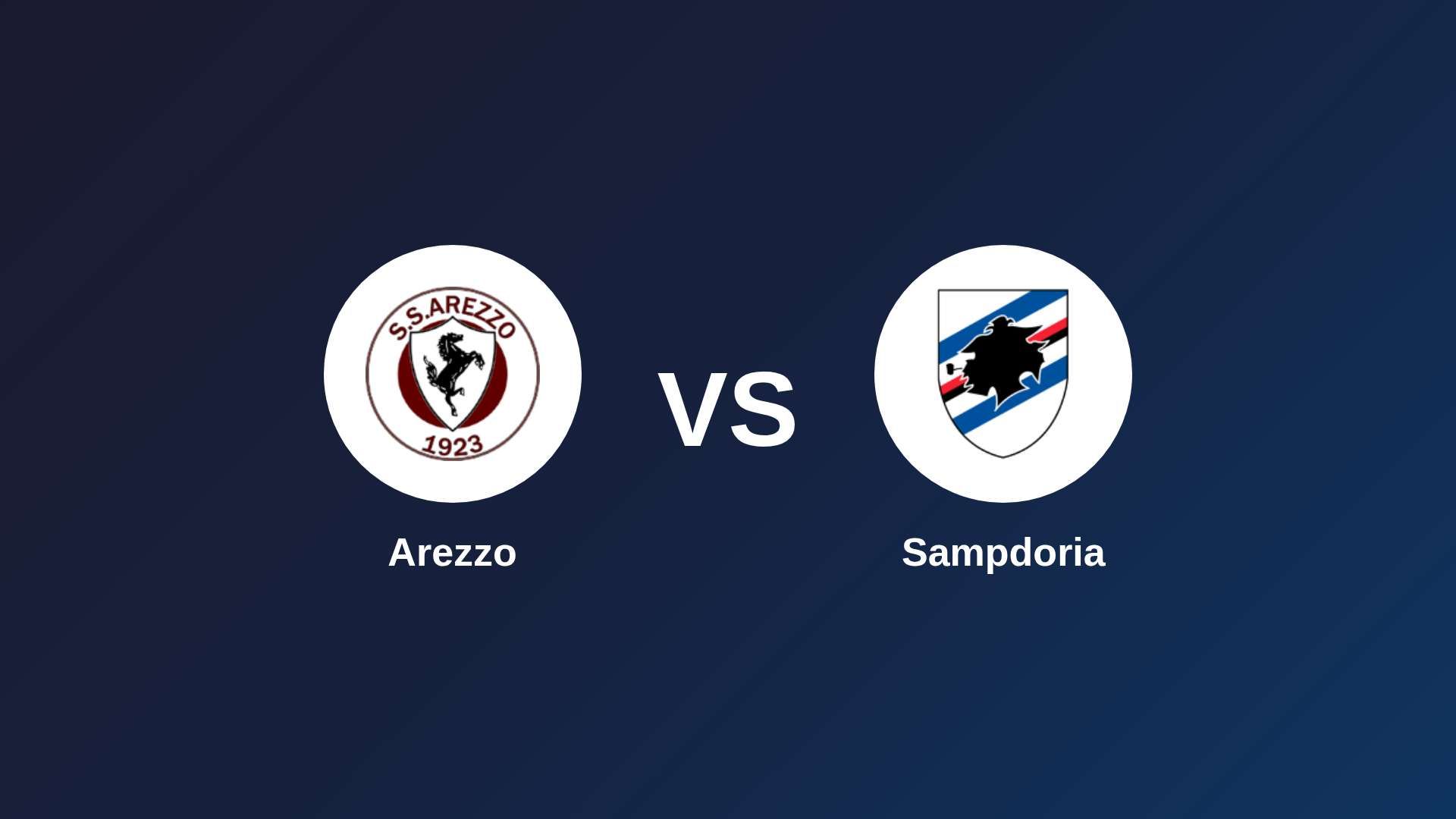 Arezzo vs Sampdoria