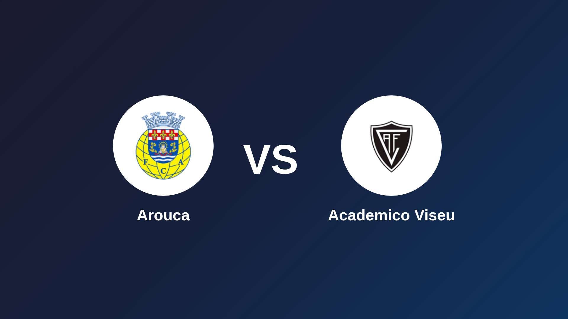 Arouca vs Academico Viseu