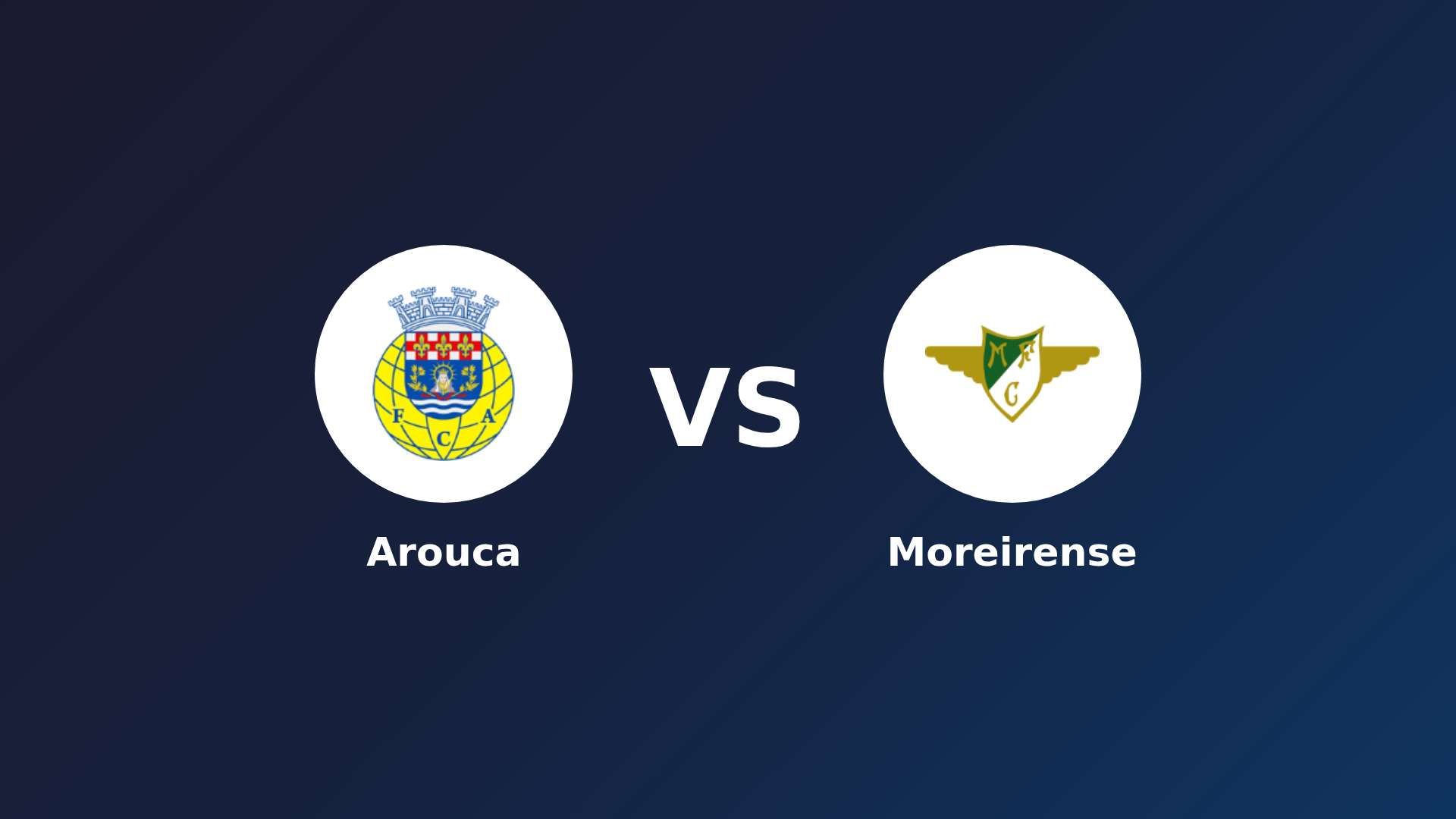 Arouca vs Moreirense