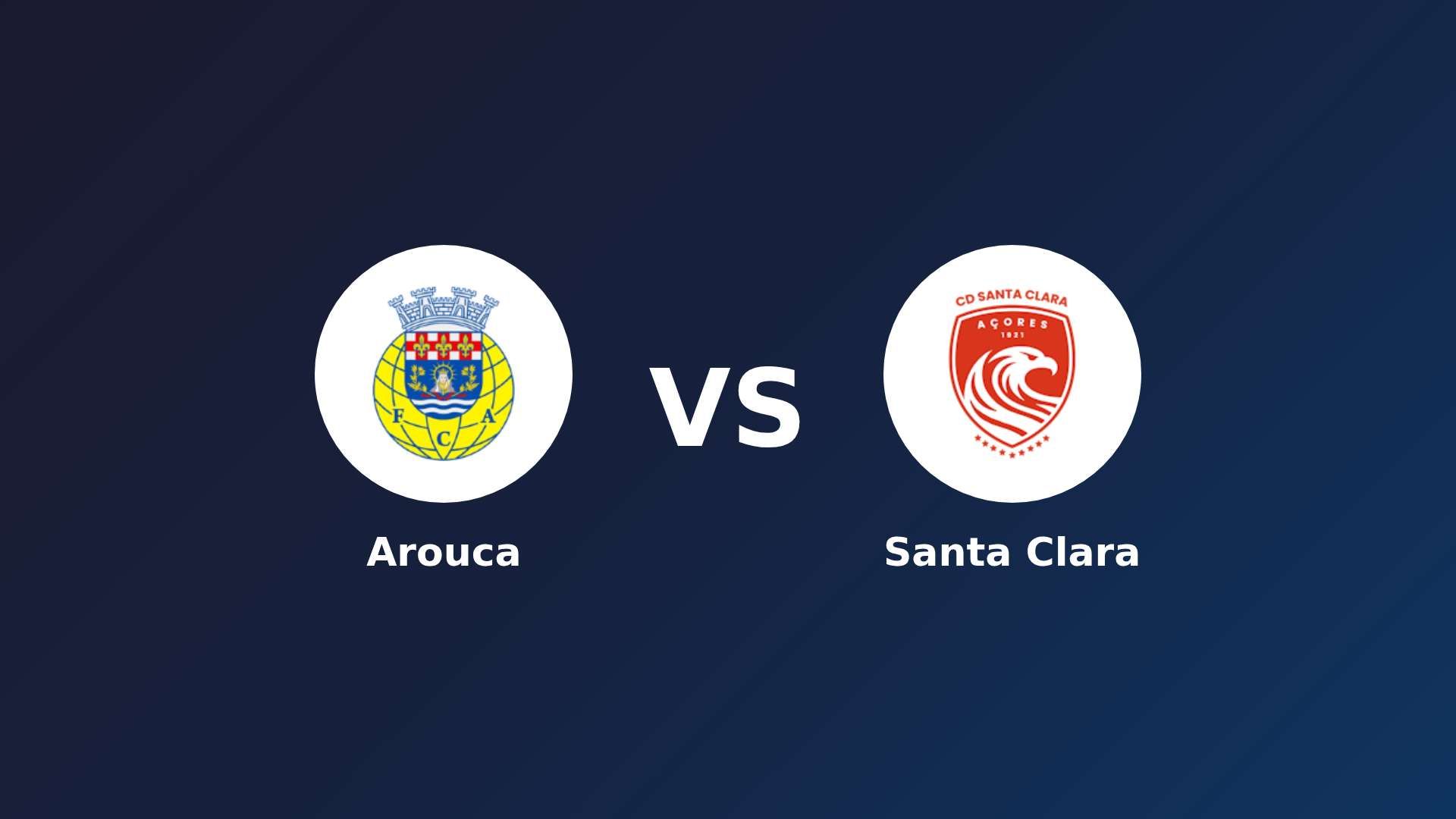 Arouca vs Santa Clara