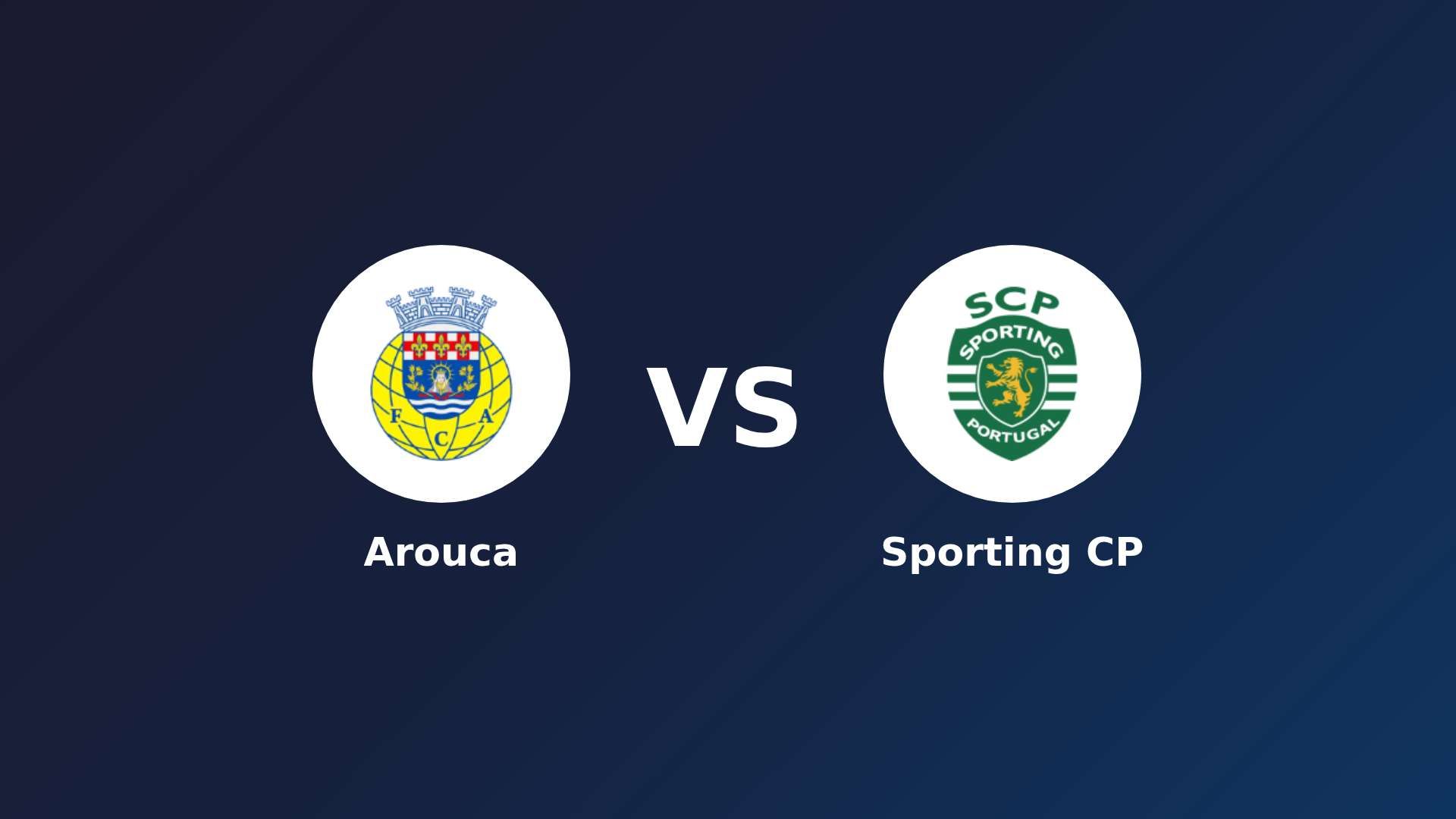 Arouca vs Sporting CP