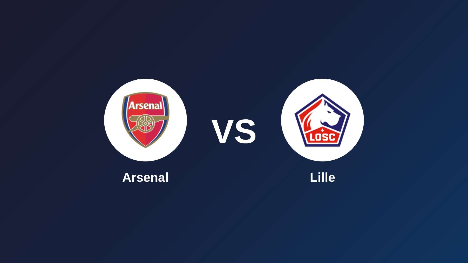 Arsenal vs LOSC Lille