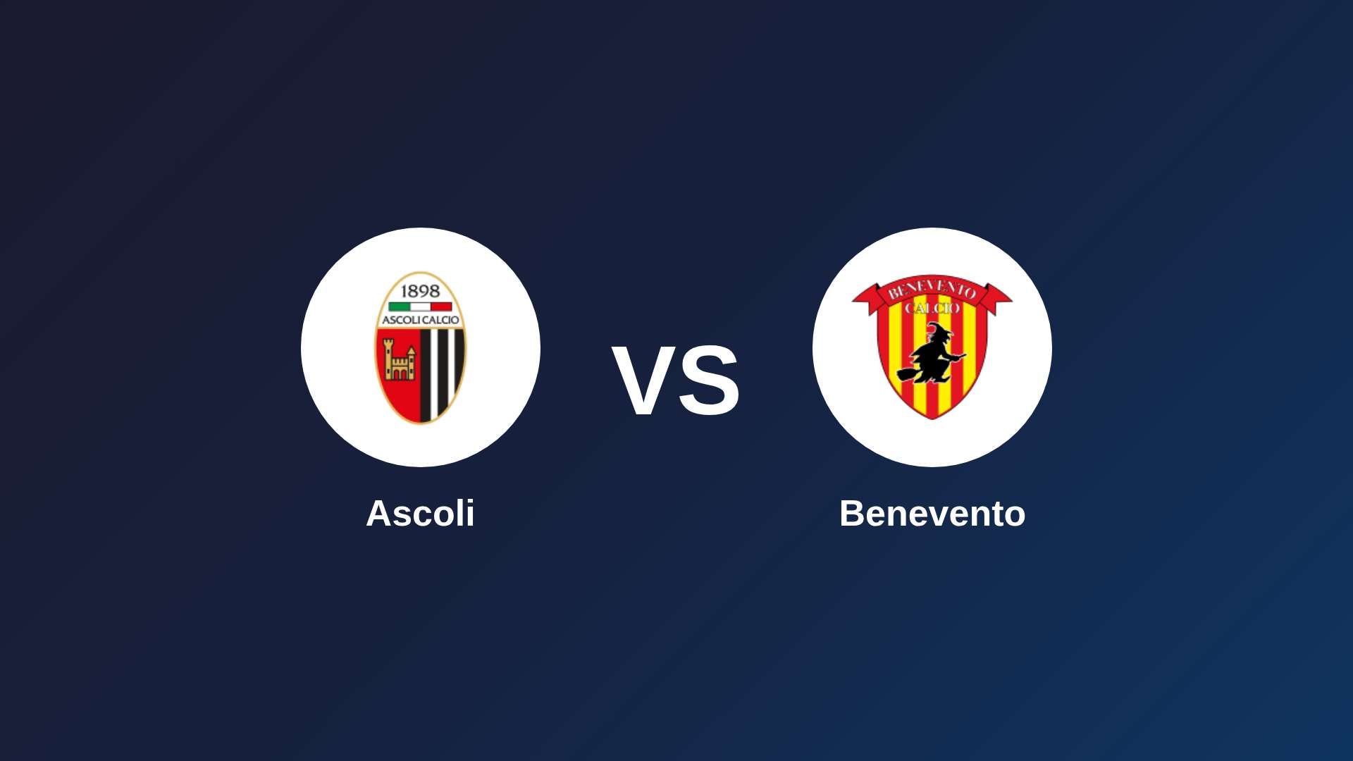 Ascoli vs Benevento