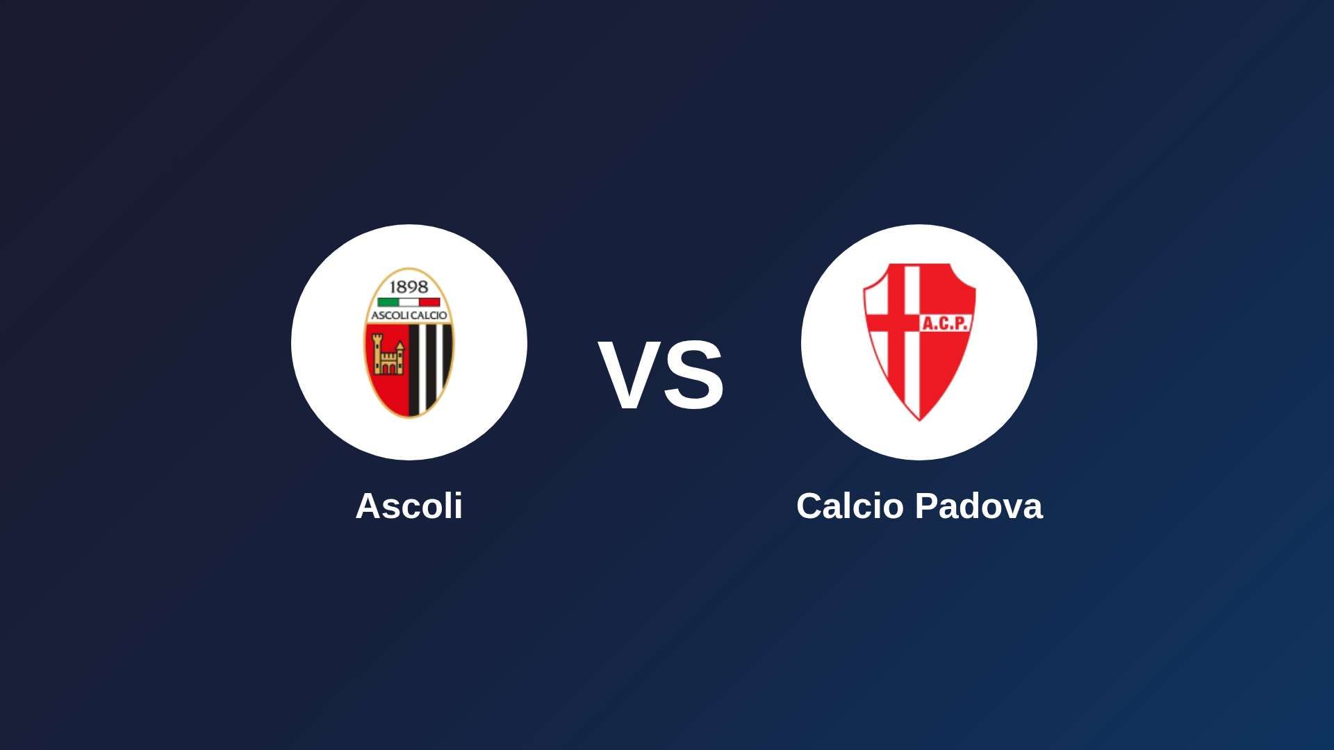 Ascoli vs Calcio Padova