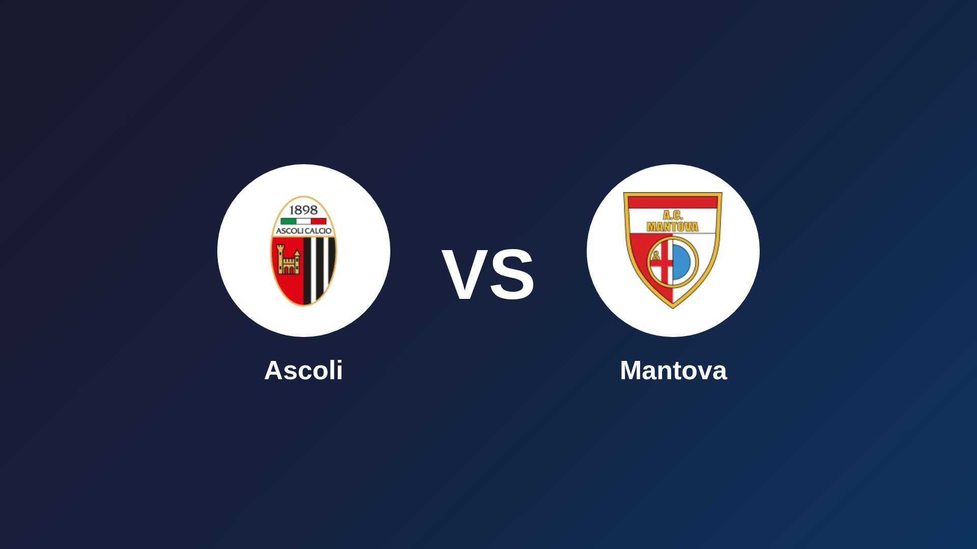 Ascoli vs Mantova
