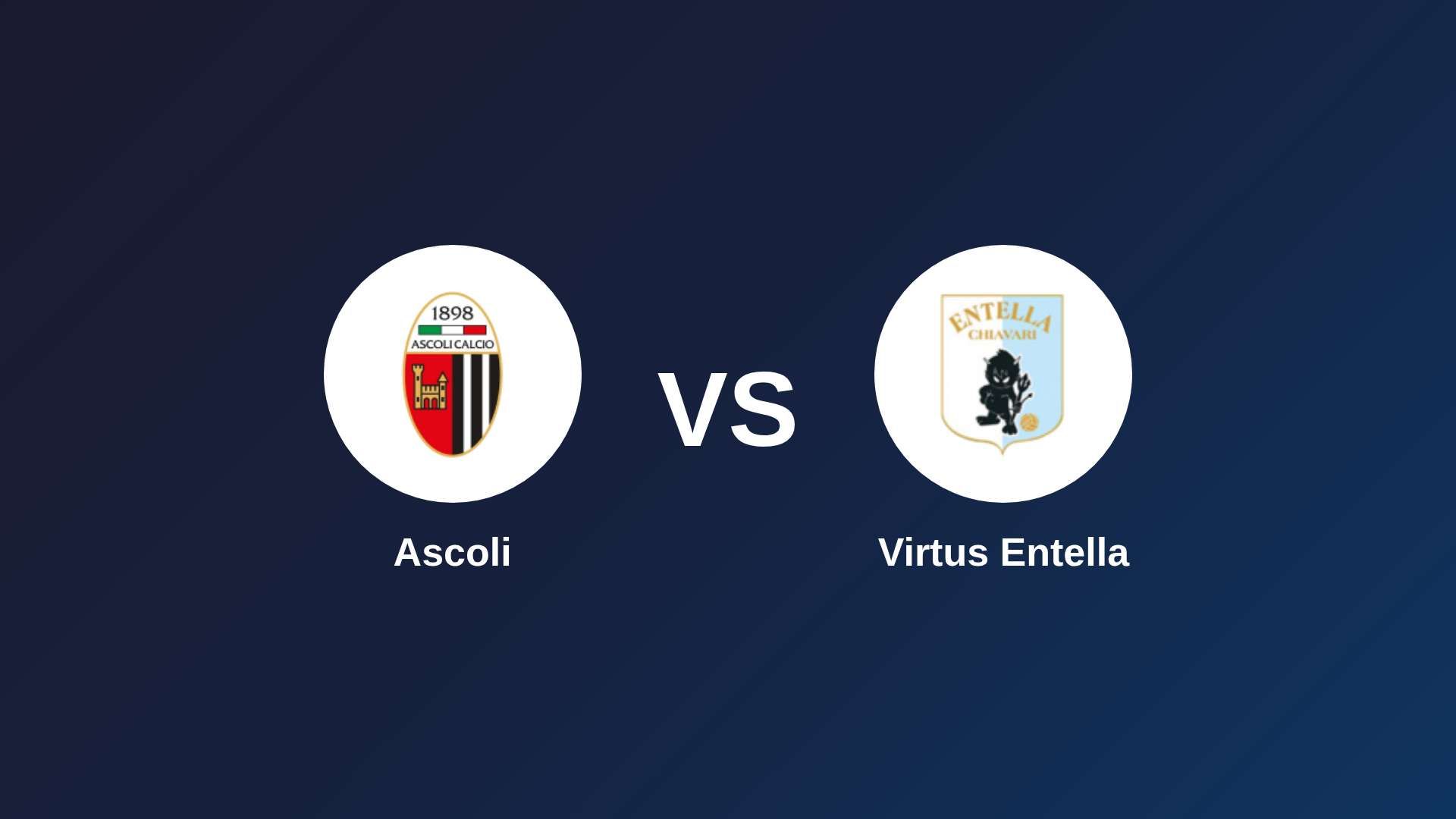 Ascoli vs Virtus Entella