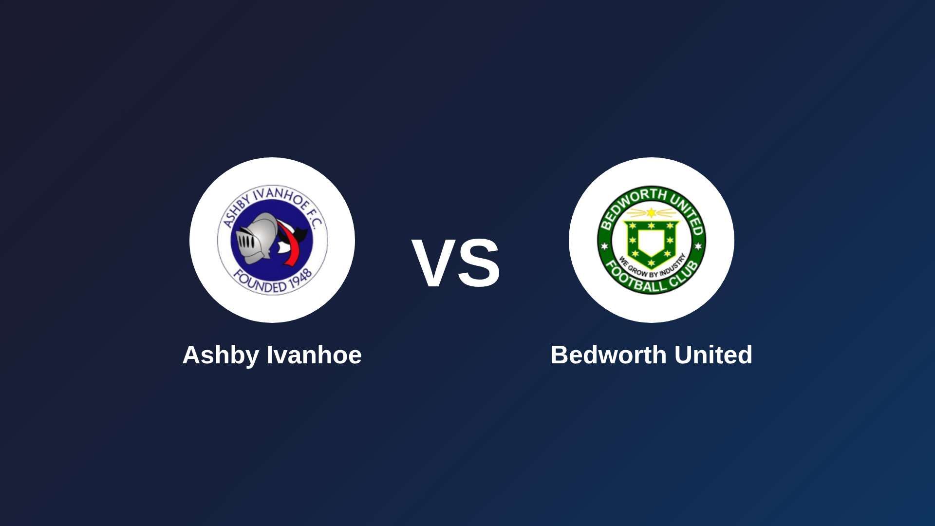 Ashby Ivanhoe vs Bedworth United
