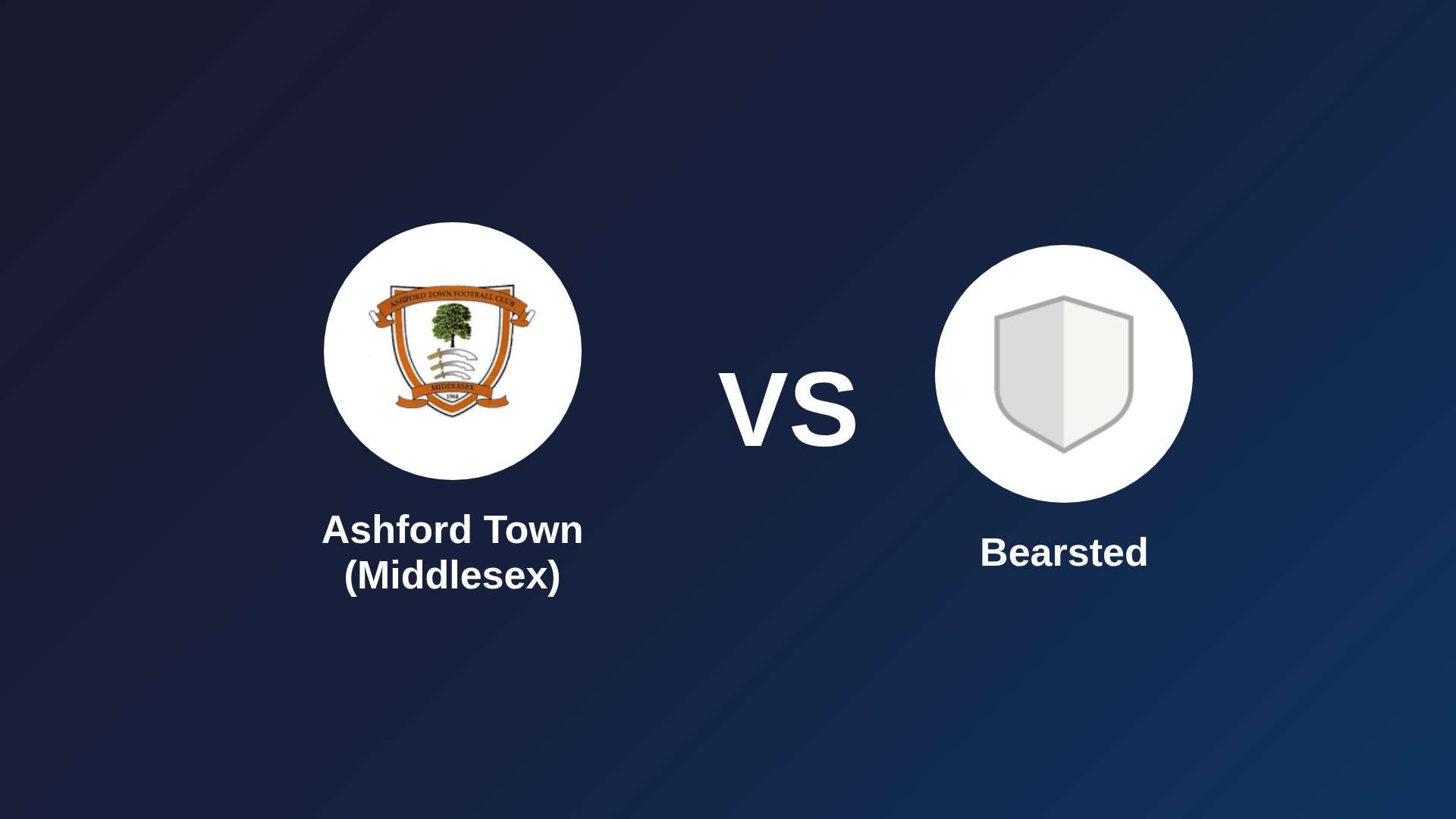 Ashford Town (Middlesex) vs Bearsted