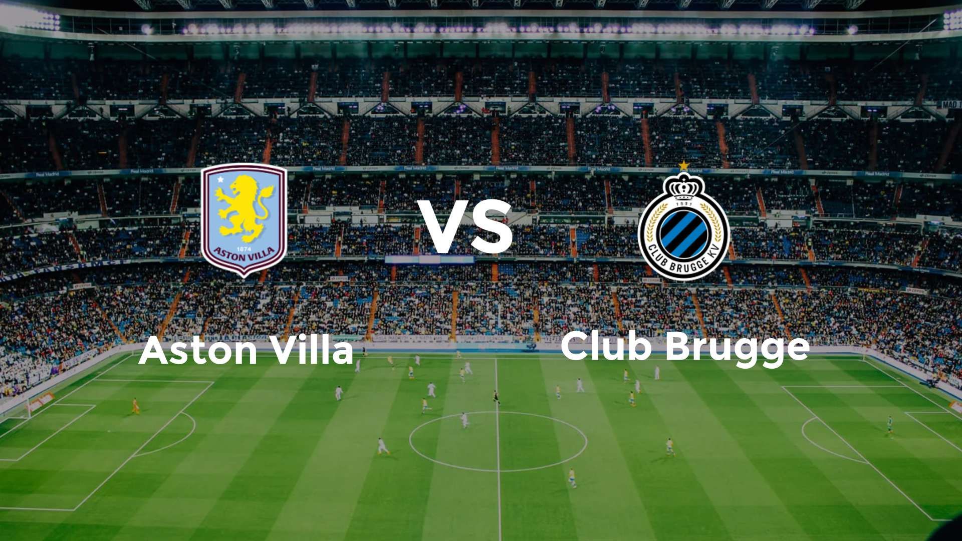 Aston Villa vs Club Brugge
