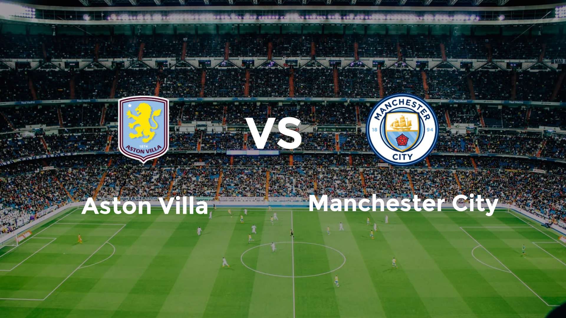 Aston Villa vs Manchester City