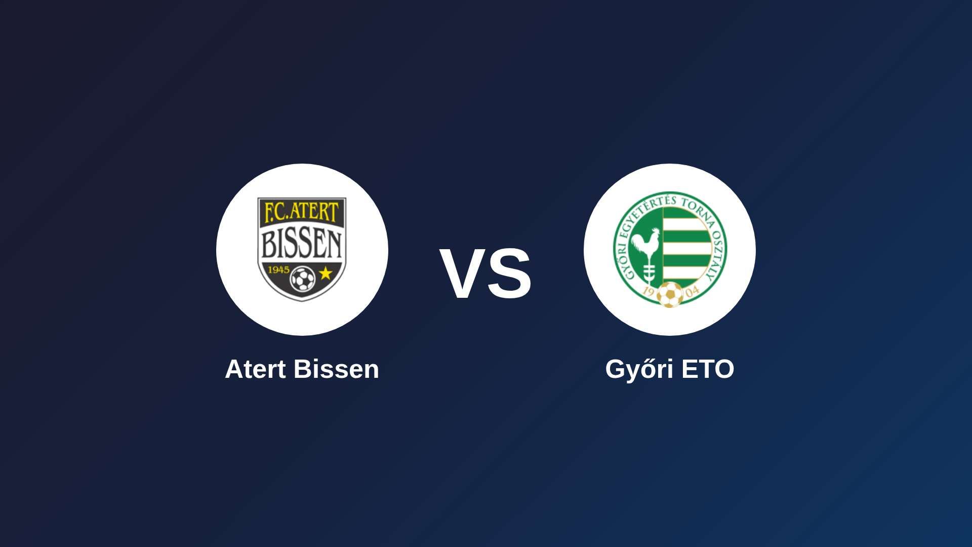 Atert Bissen vs Győri ETO