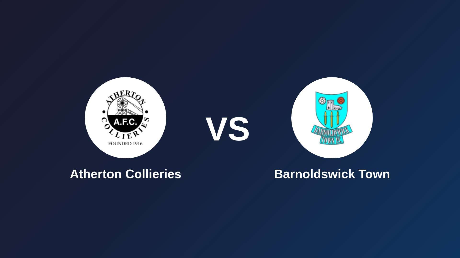 Atherton Collieries vs Barnoldswick Town