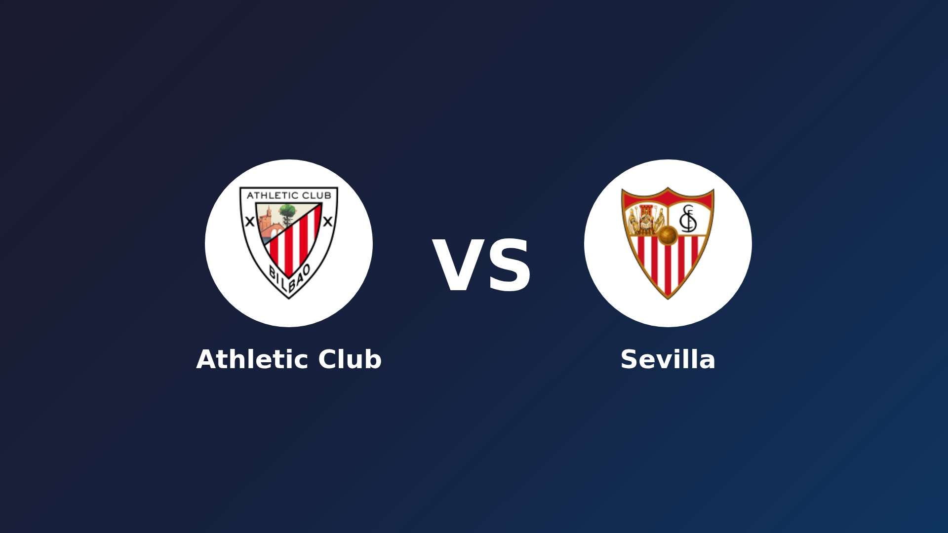 Athletic Club vs Sevilla