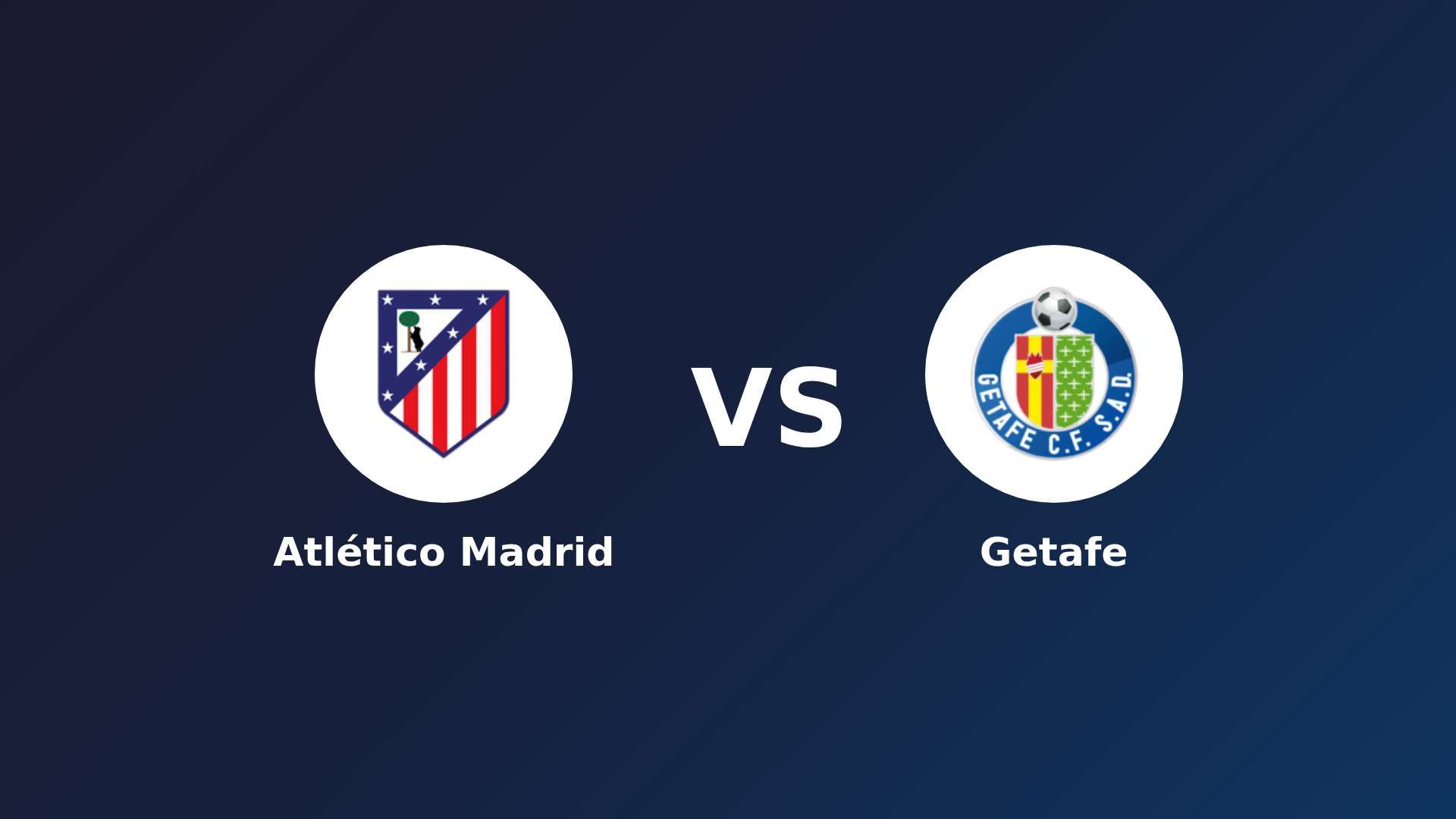Atlético de Madrid vs Getafe