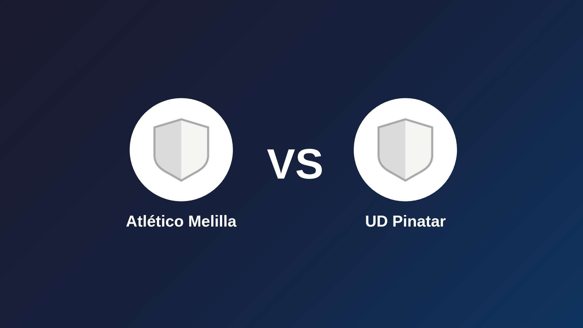 Atlético Melilla vs UD Pinatar